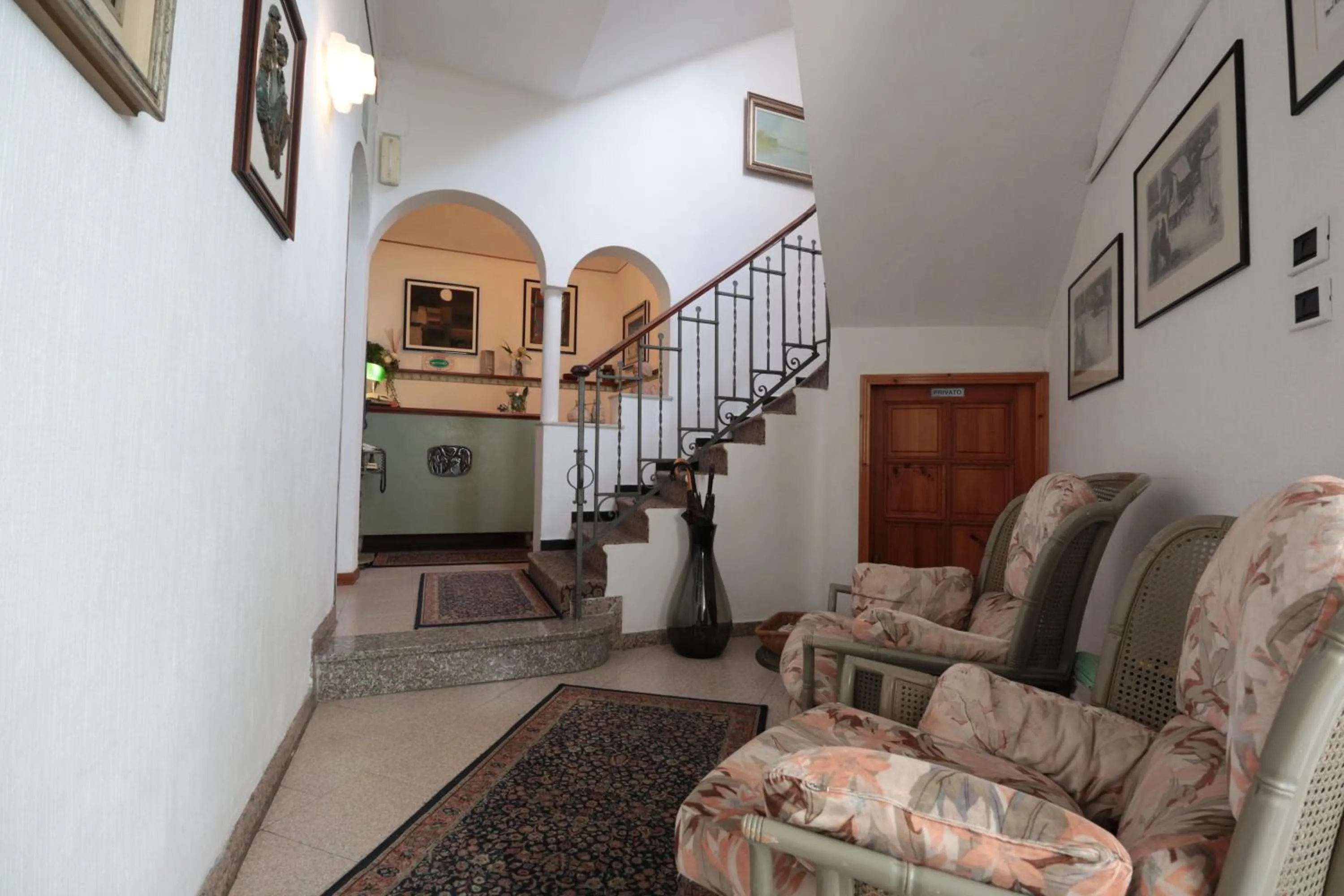 Lobby or reception in Hotel Villa Amelia