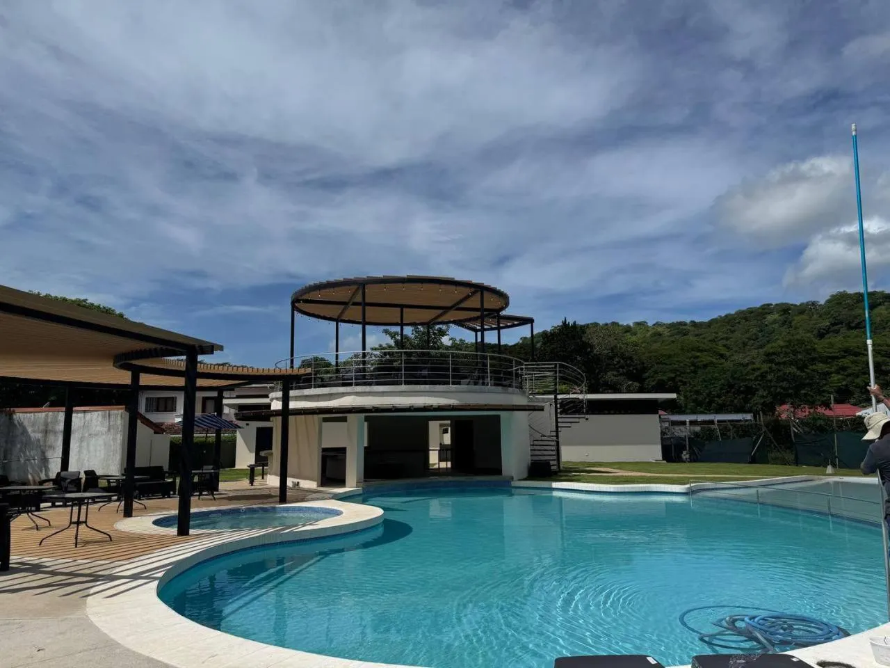 Swimming pool in Nacazcol Hotel y Villas
