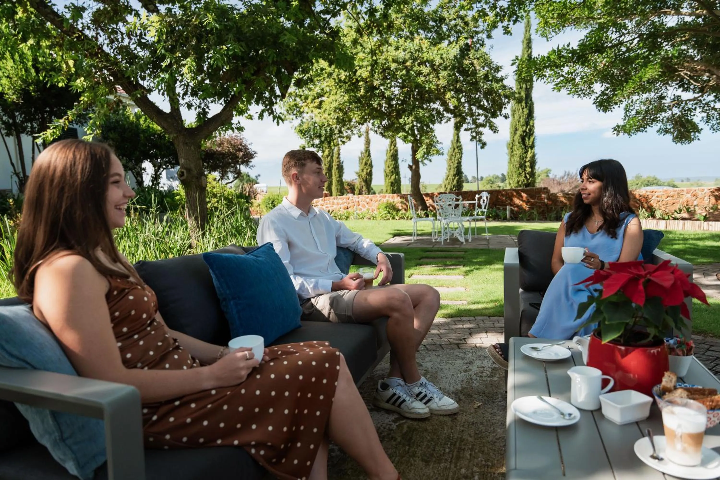 Garden in Eikendal Lodge