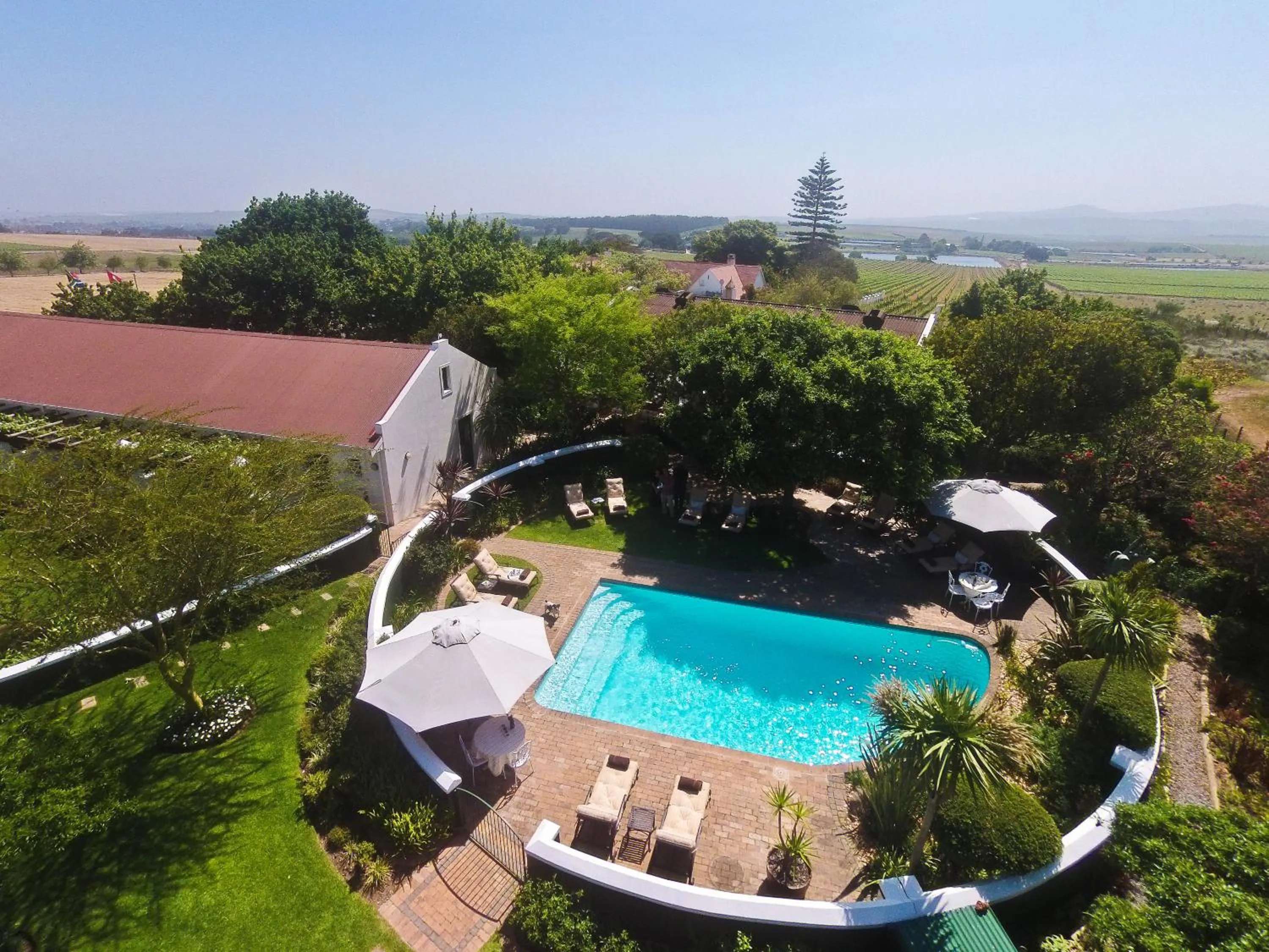 Natural landscape in Eikendal Lodge