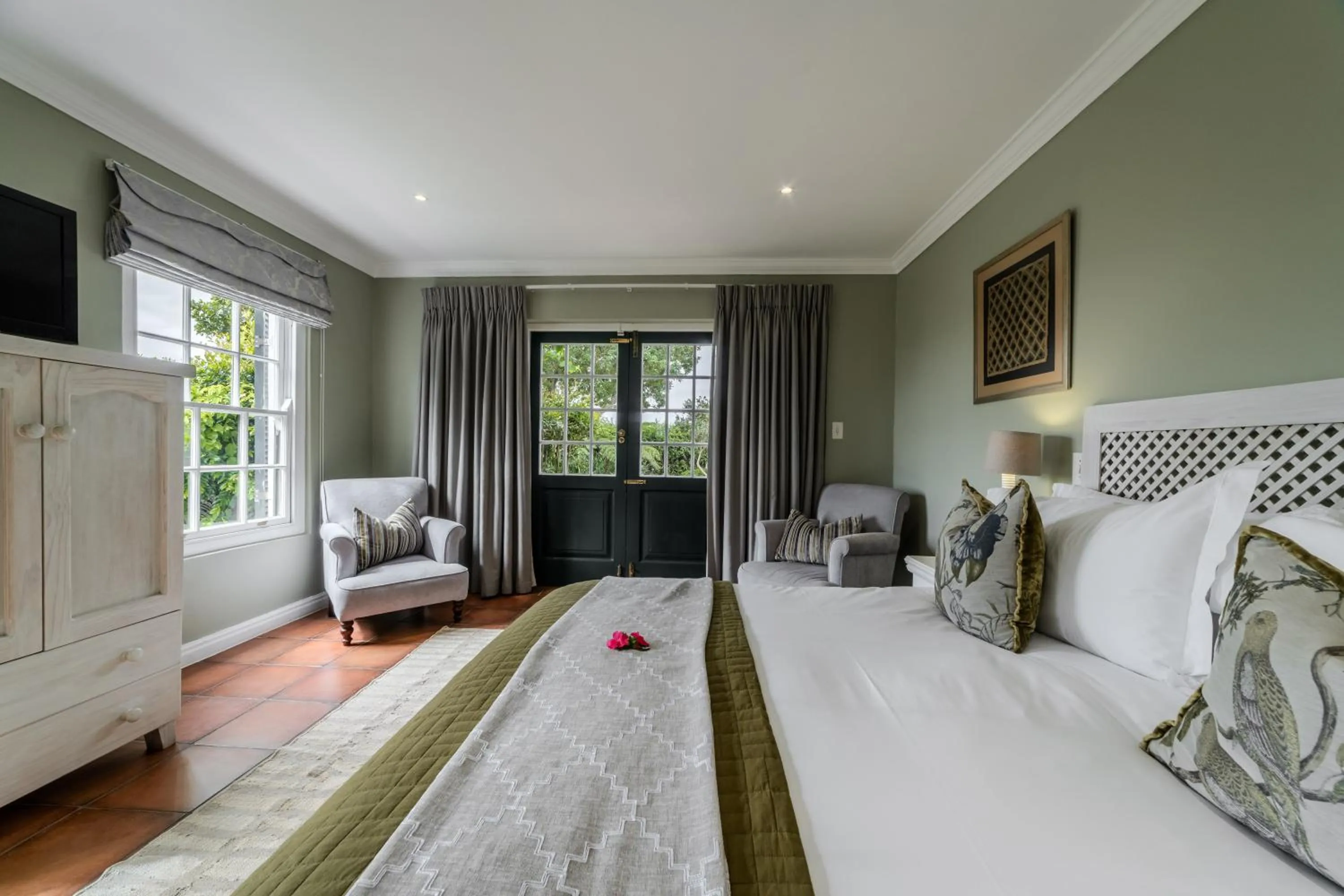 Bedroom, Bed in Eikendal Lodge