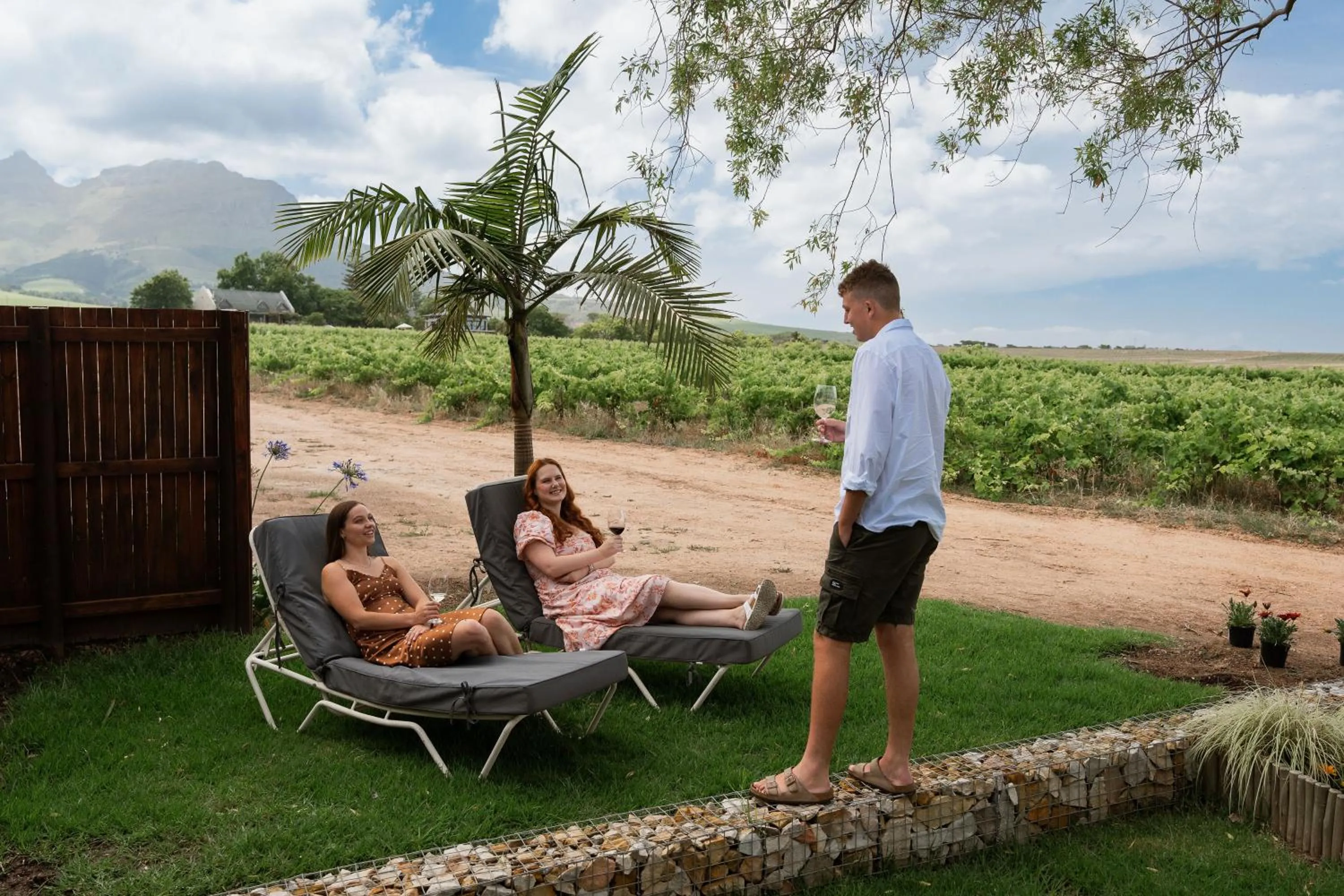 Guests in Eikendal Lodge