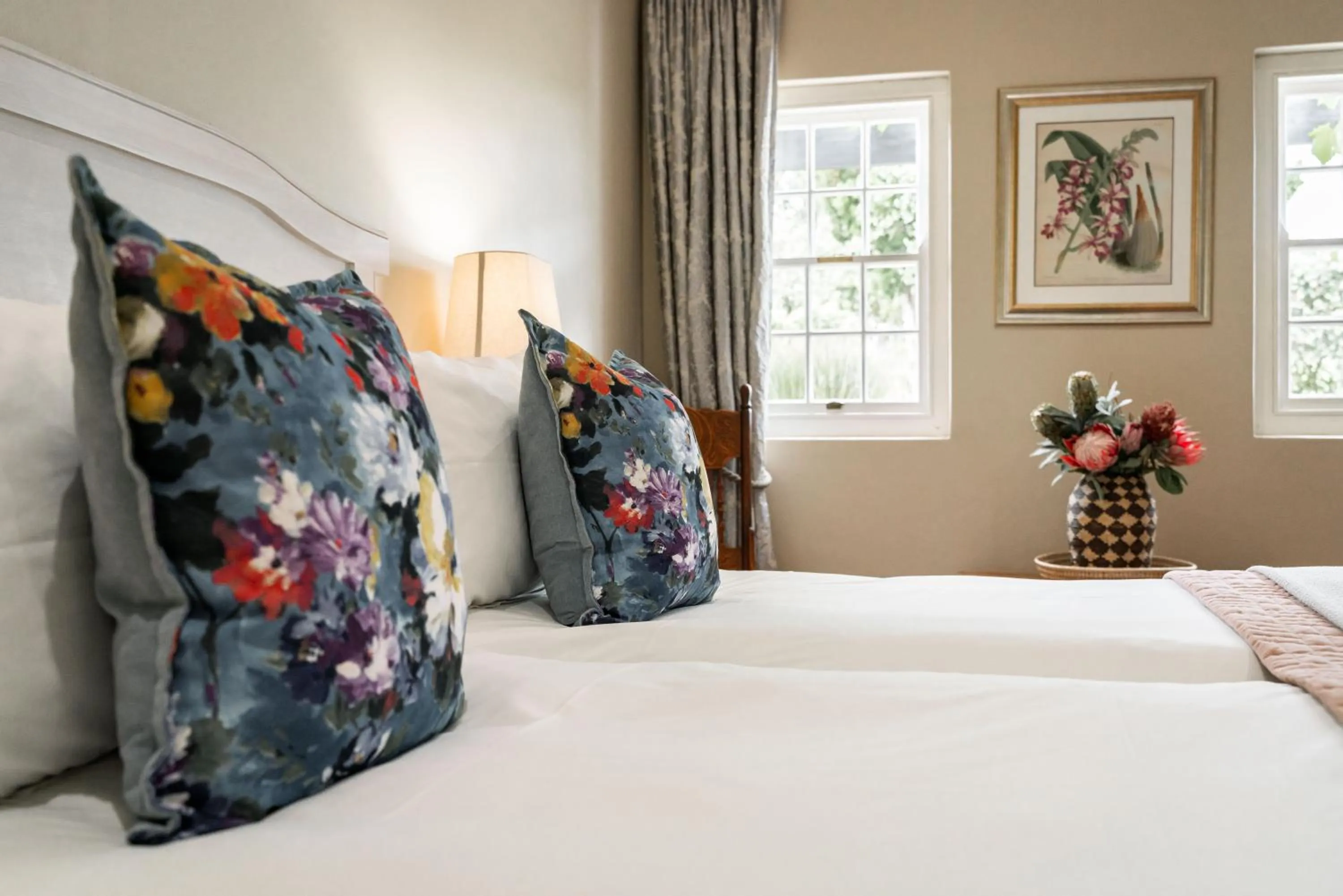 Bed in Eikendal Lodge