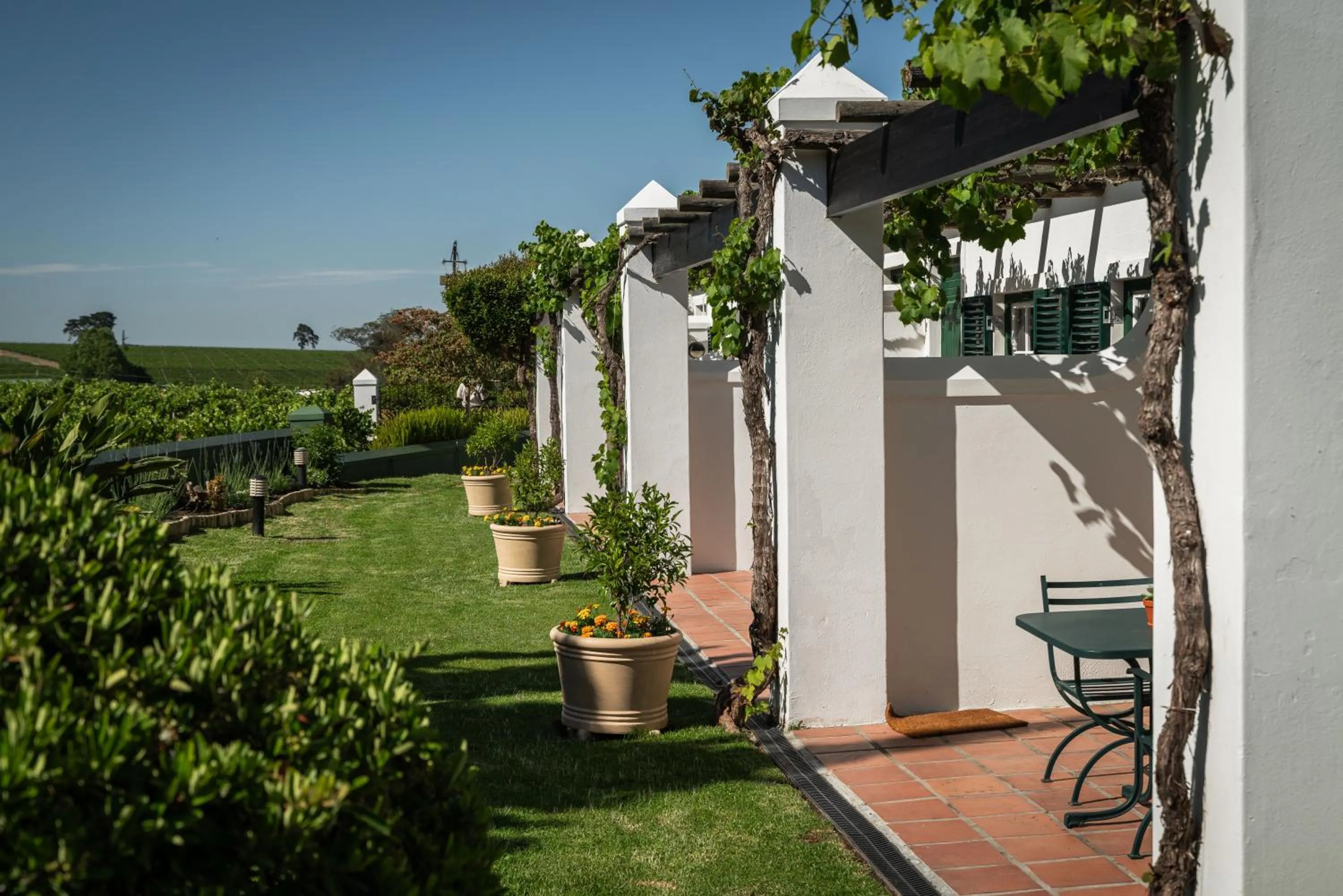 Garden in Eikendal Lodge