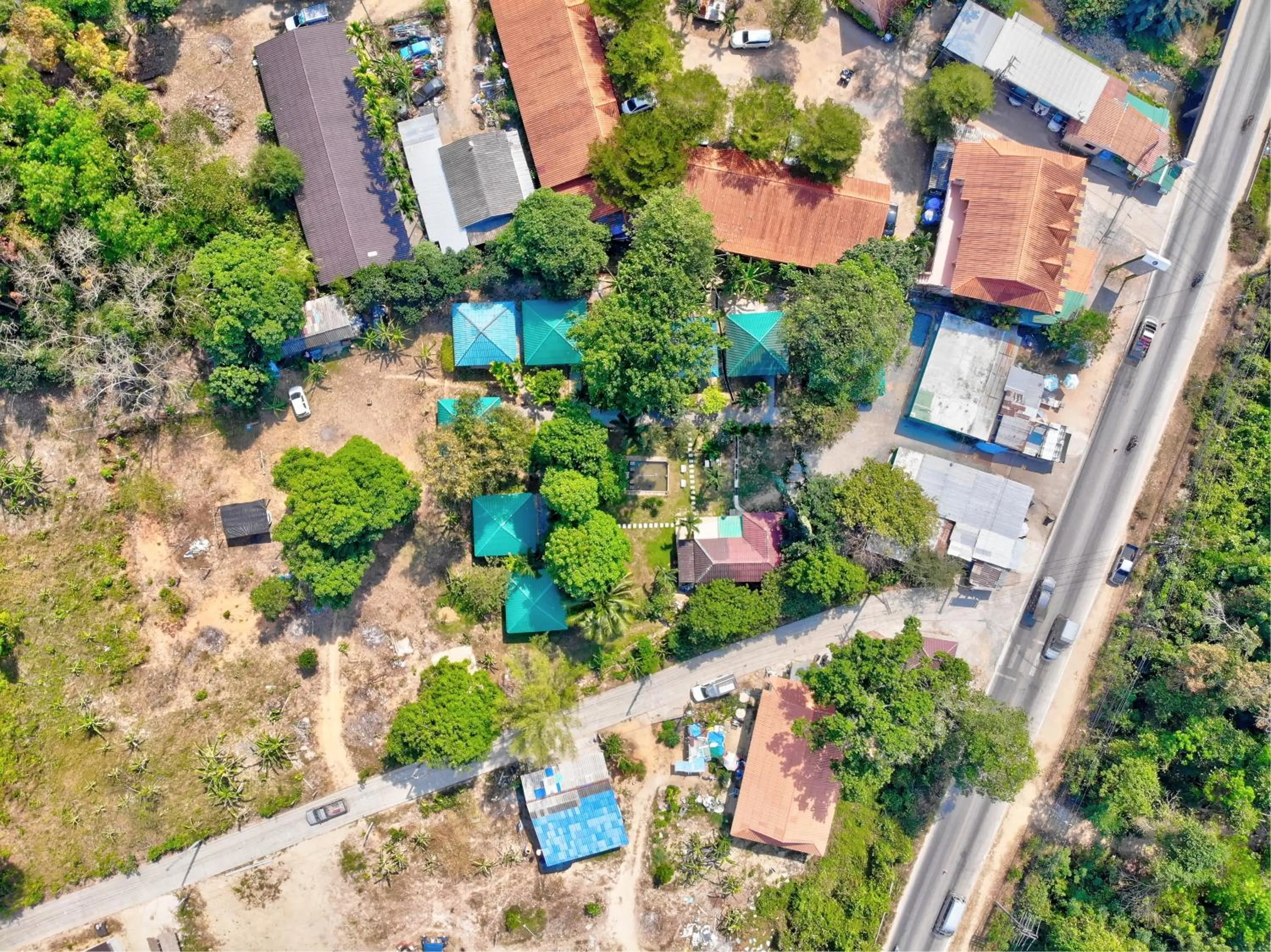 Bird's eye view in Tropical Paradise Leelawadee Resort