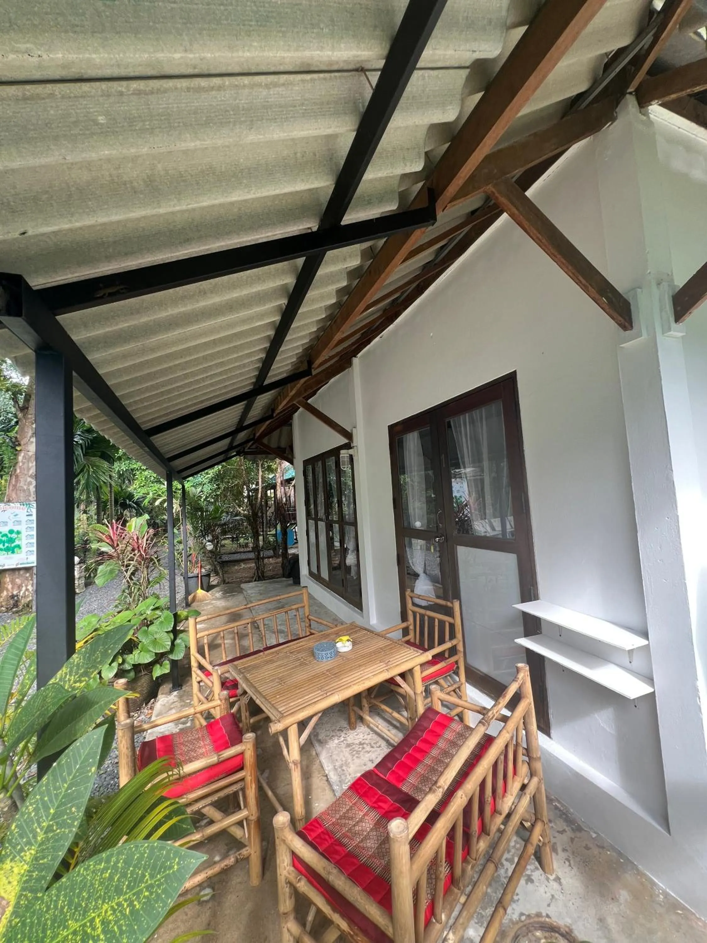 Patio in Tropical Paradise Leelawadee Resort