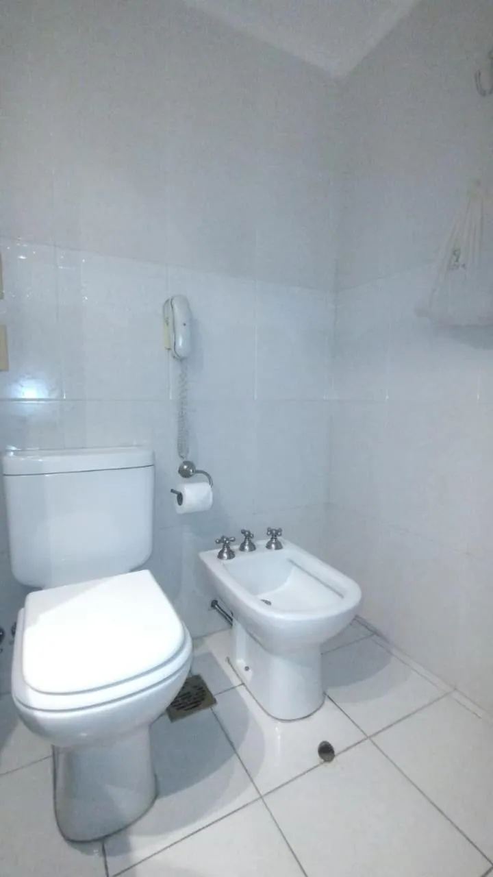 Bathroom in Plaza Real Suites Hotel