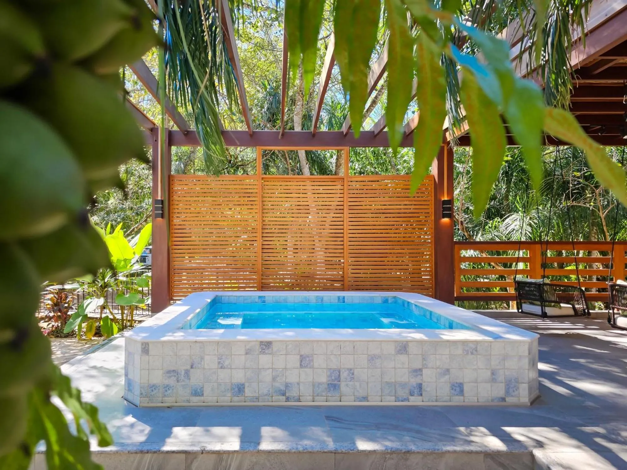 Hot Tub in Hotel Cabanas