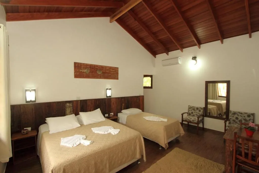 Landmark view, Bed in Hotel Cabanas