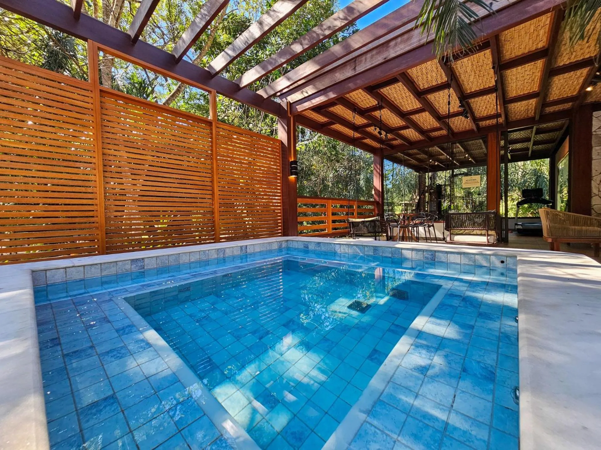 Hot Tub in Hotel Cabanas