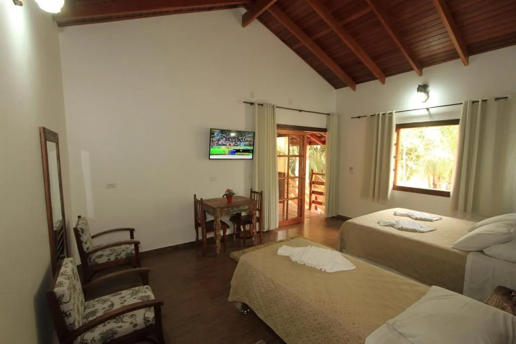 Landmark view, Bed in Hotel Cabanas