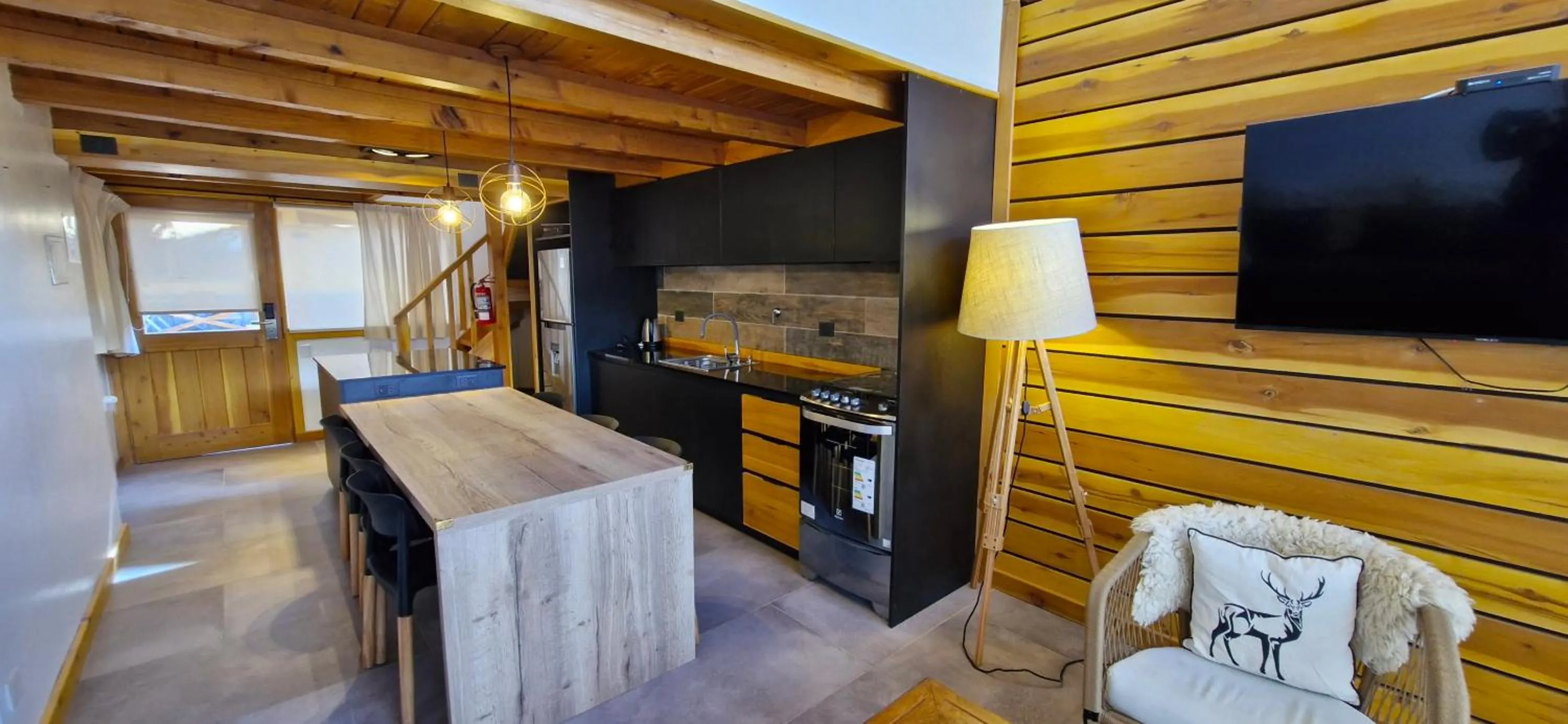 Kitchen or kitchenette in Complejo Base 41