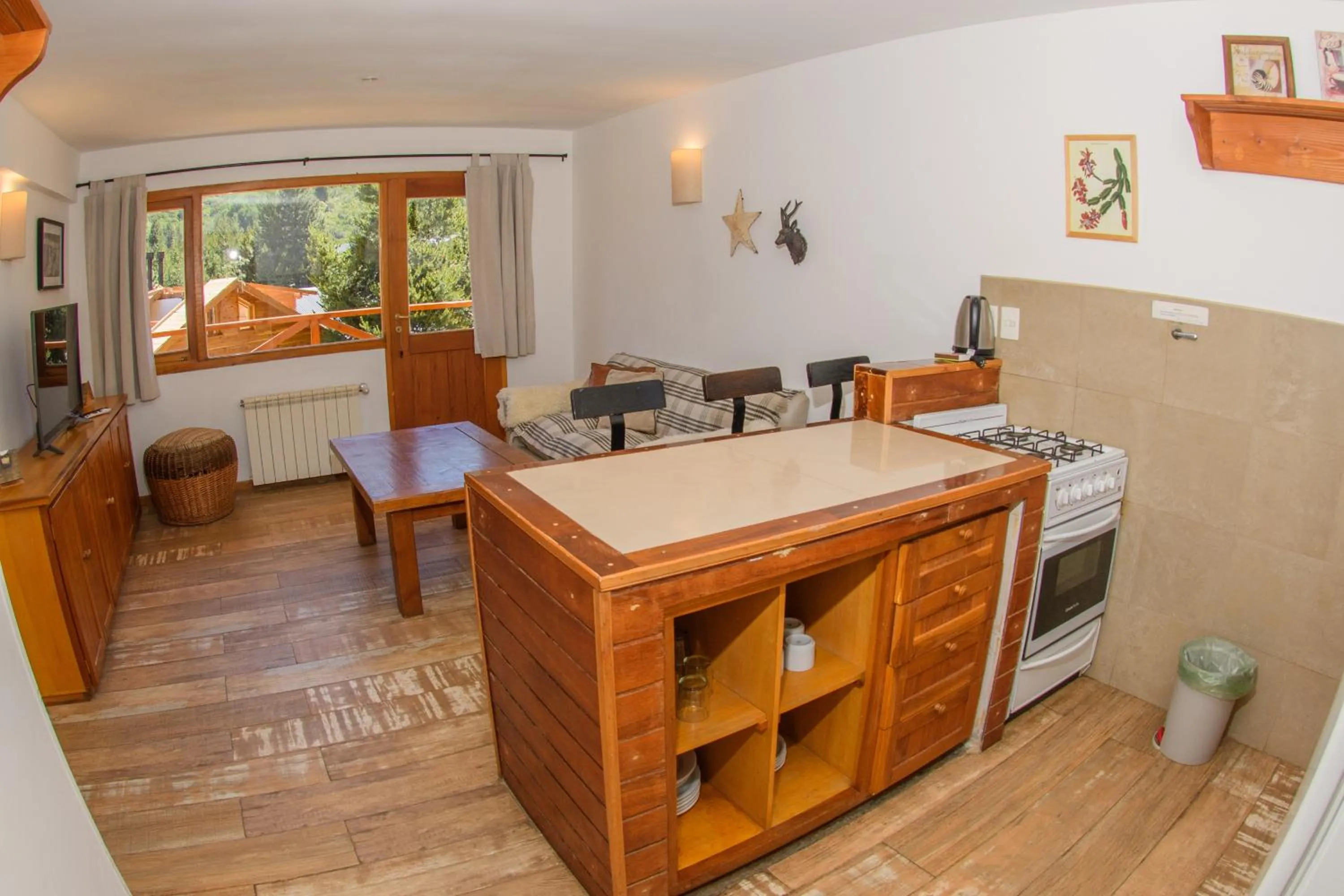 Kitchen or kitchenette in Complejo Base 41