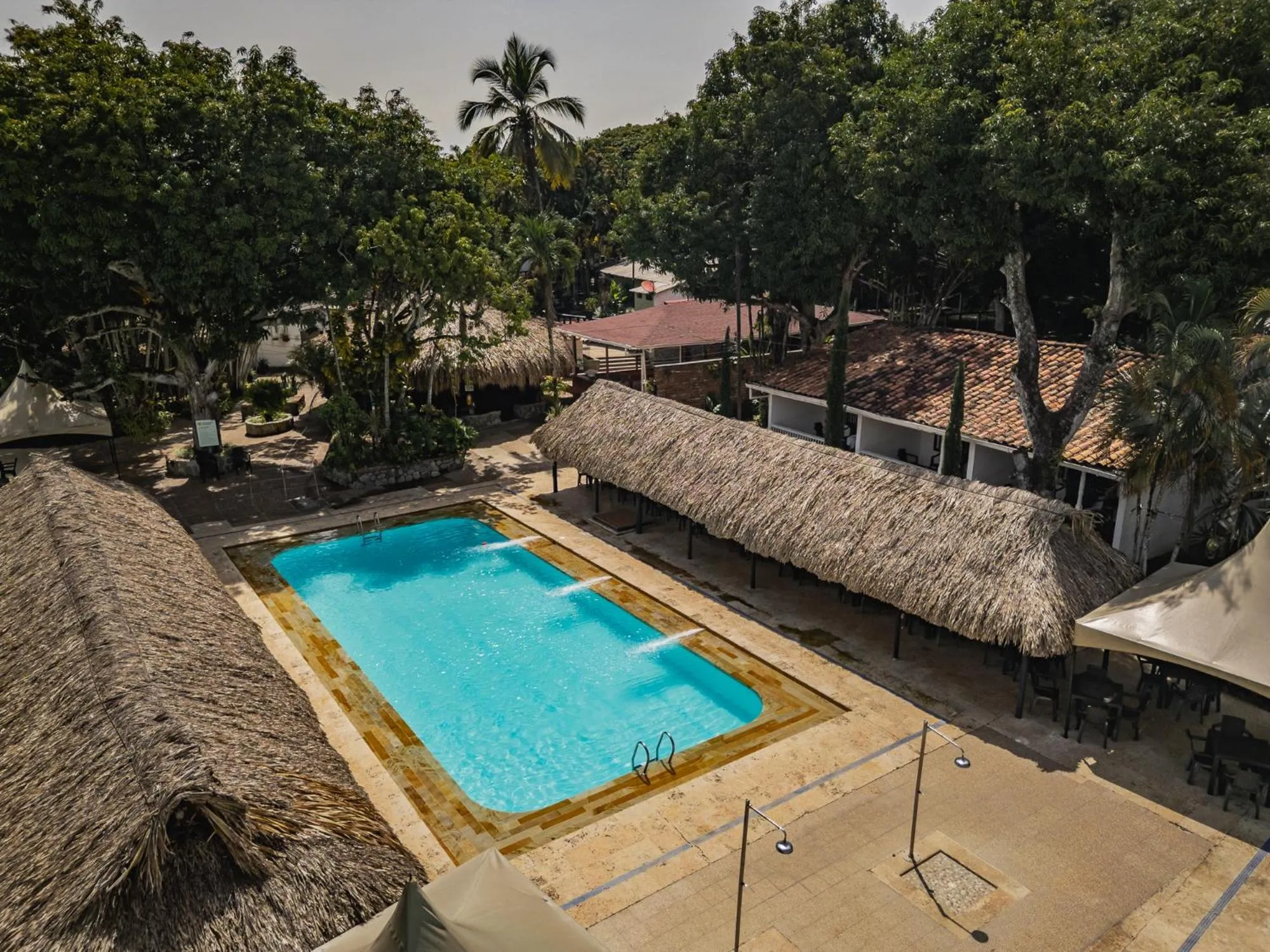 Swimming pool in Hotel Quimbaya