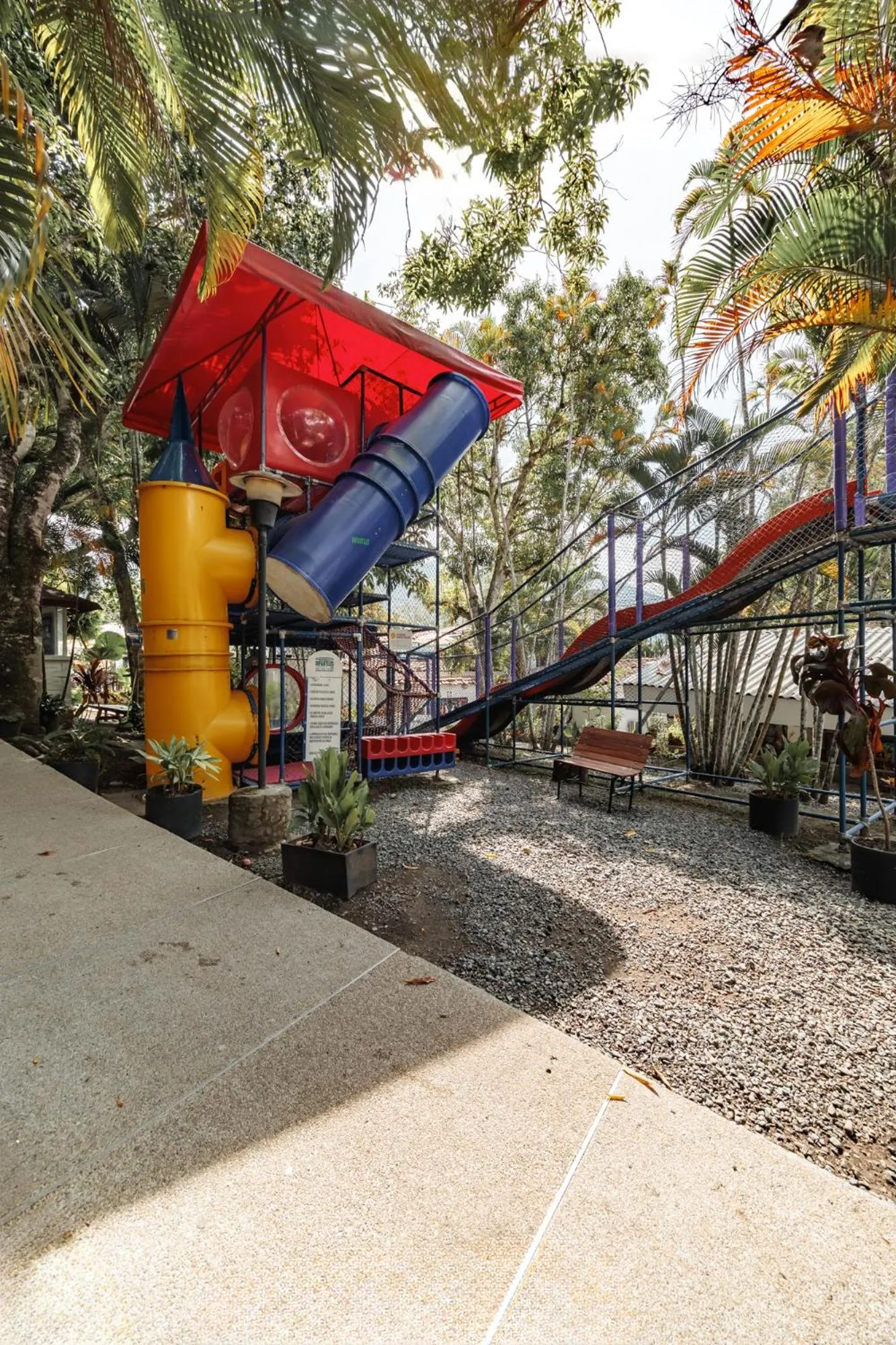 Children play ground in Hotel Quimbaya