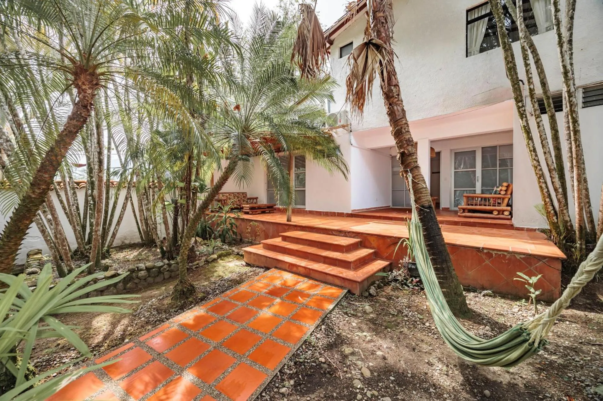 Garden view in Hotel Quimbaya