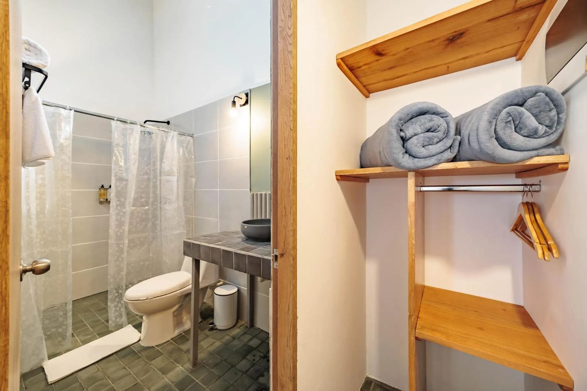 Bathroom in Hotel Quimbaya