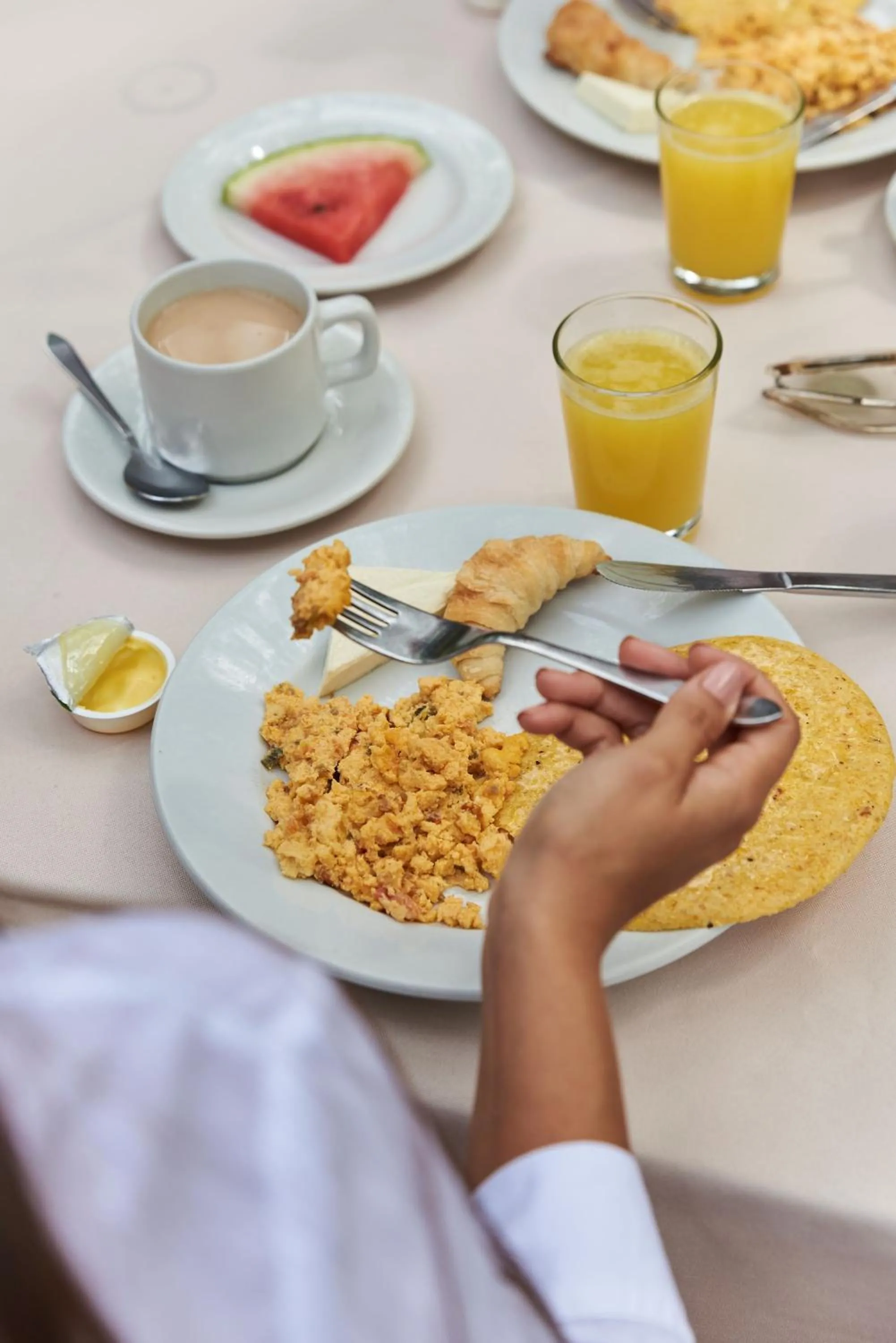 Breakfast in Hotel Quimbaya