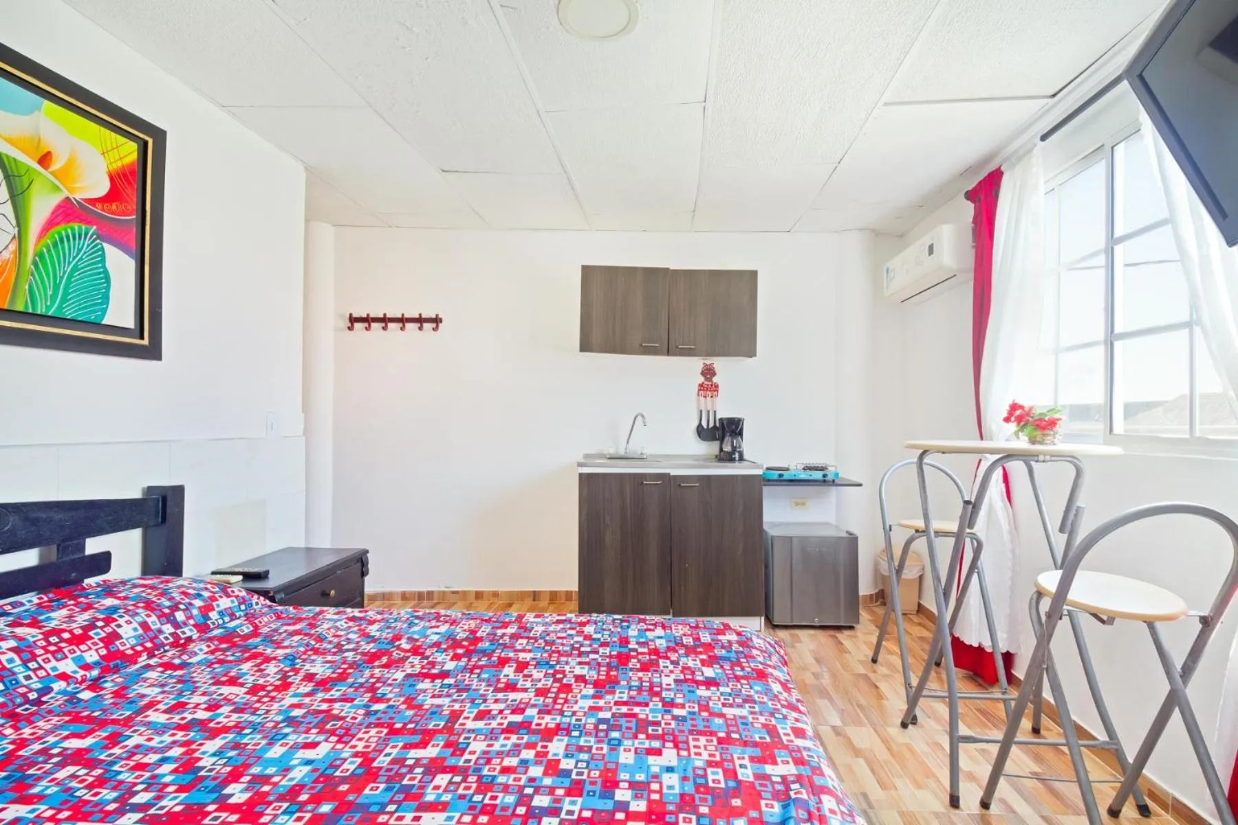 Bed in Casa Hotel Nurandy