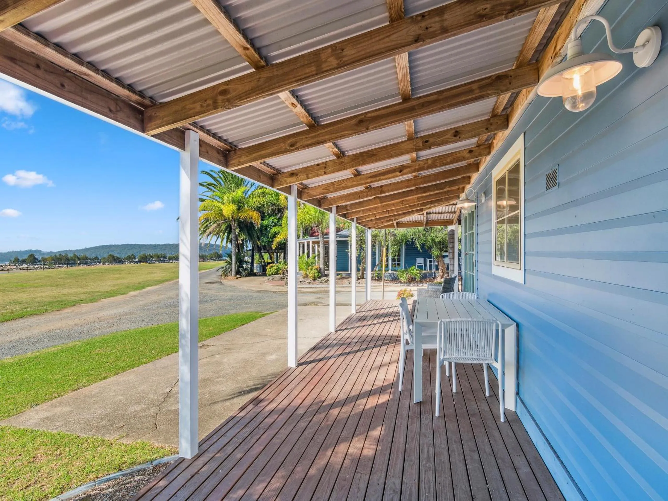 Patio in Batemans Bay Marina Resort