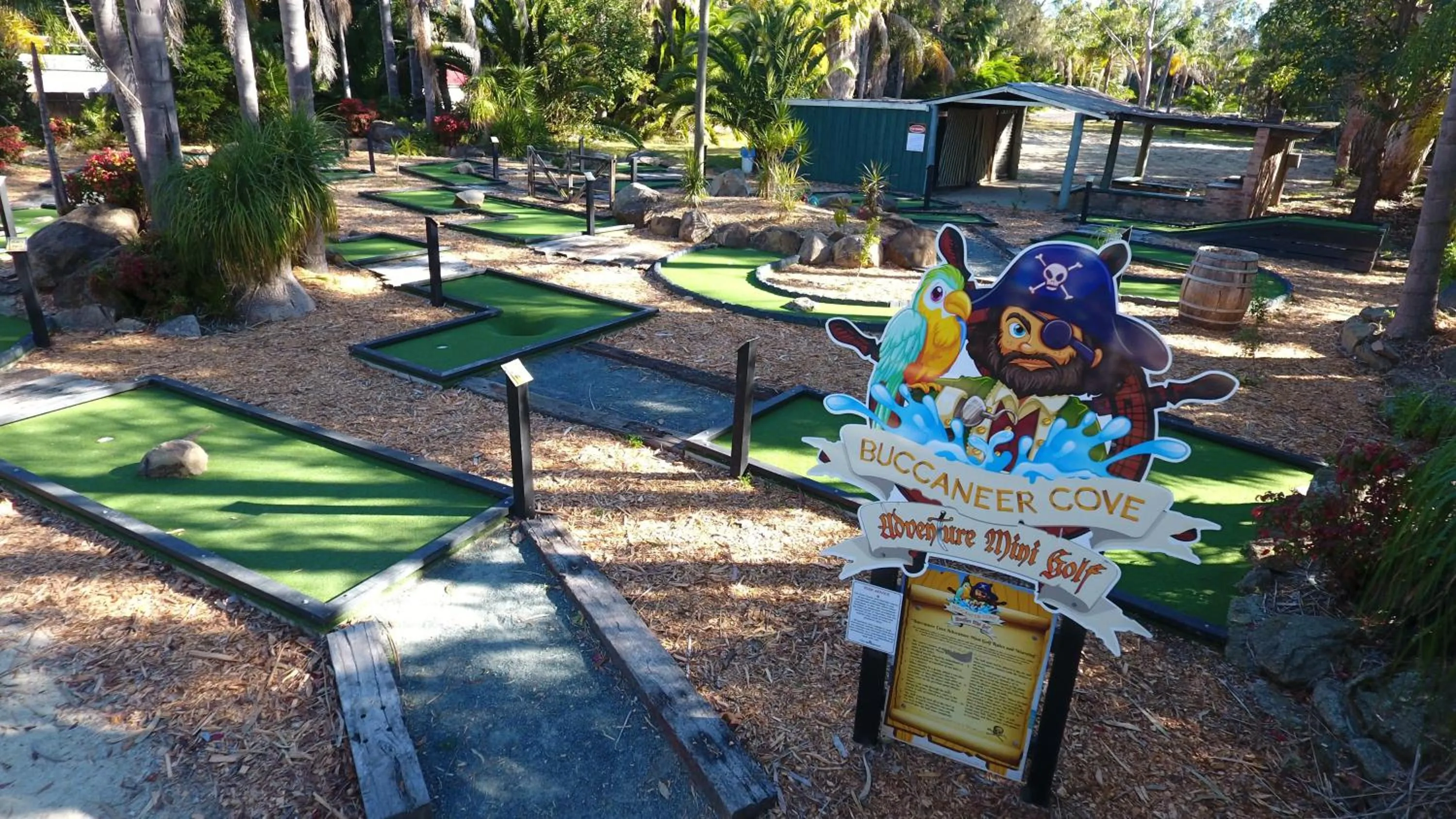 Minigolf in Batemans Bay Marina Resort