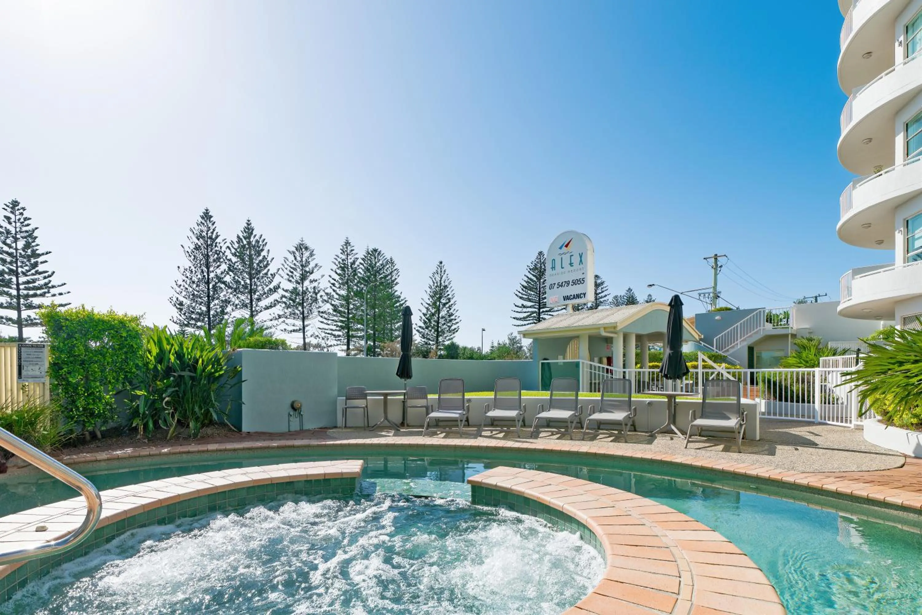 Property building in Alex Seaside Resort