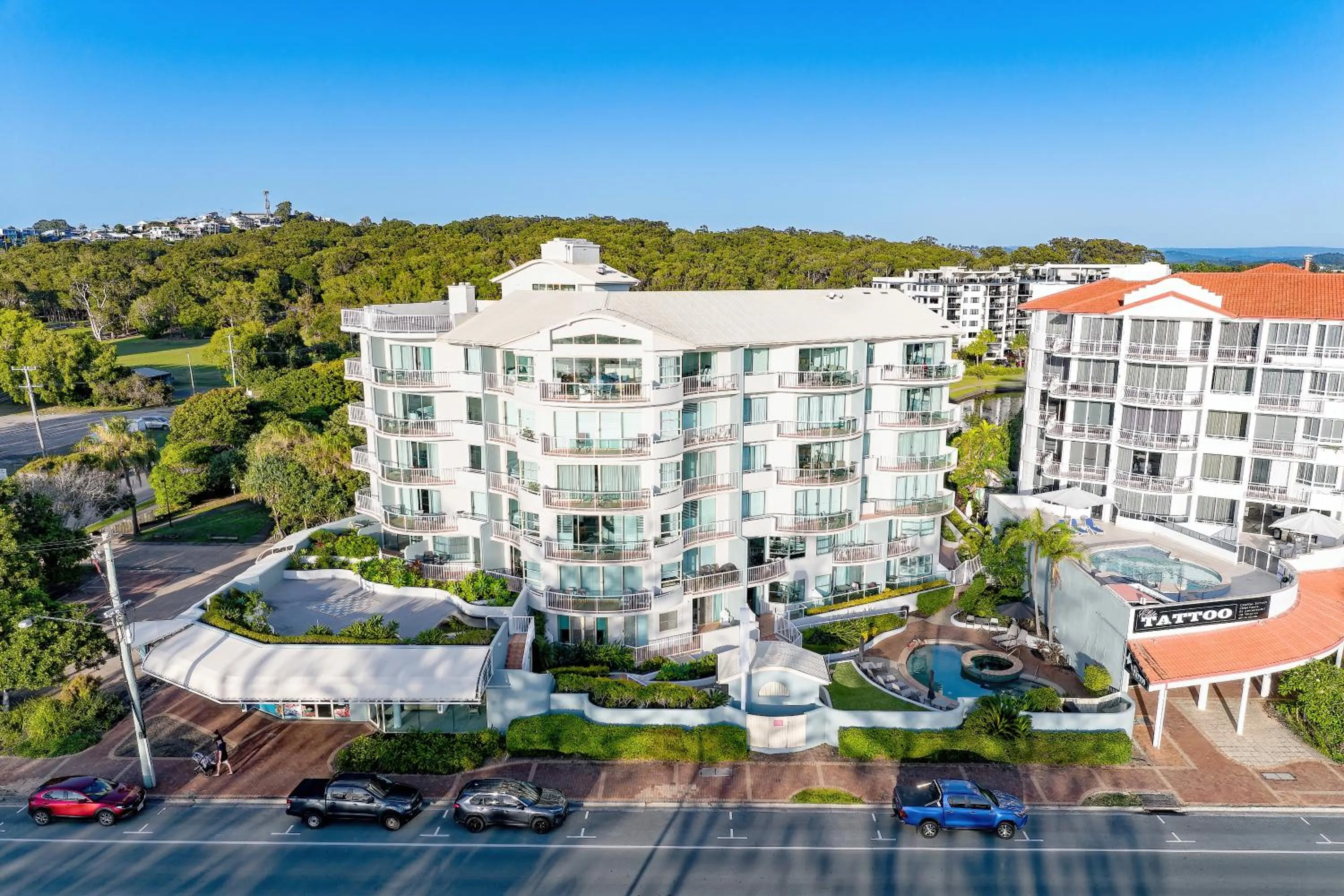 Property building in Alex Seaside Resort