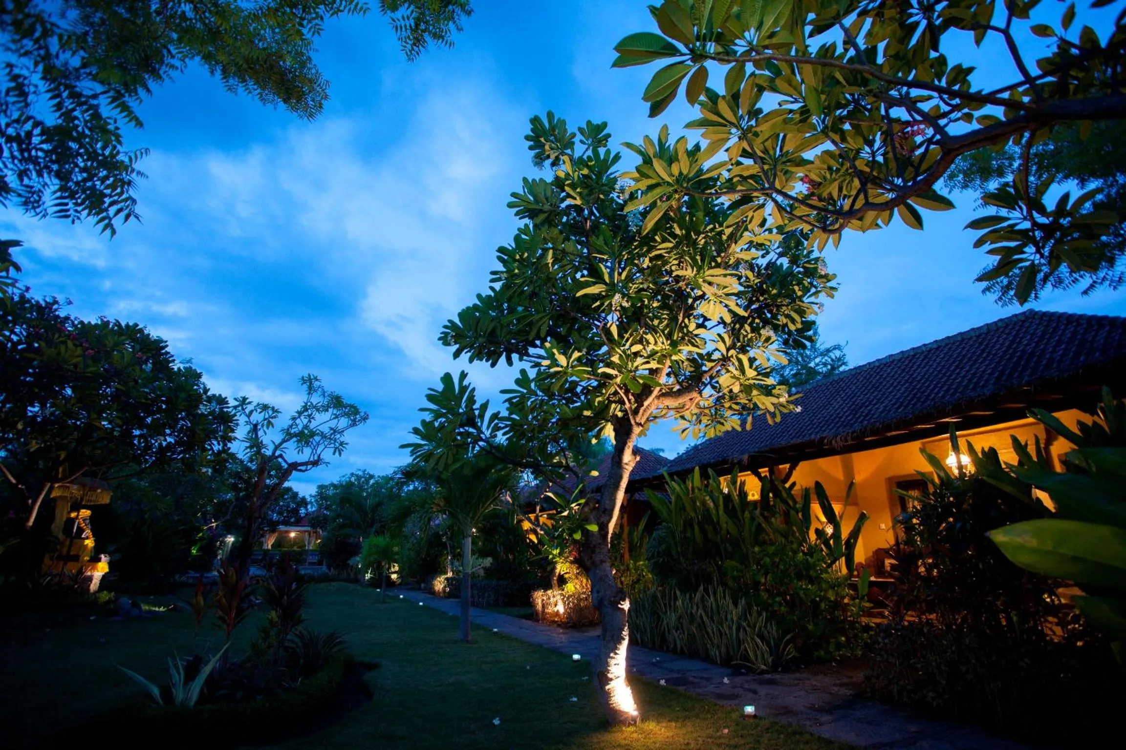 Garden view in Taruna Boutique Homestay & Spa