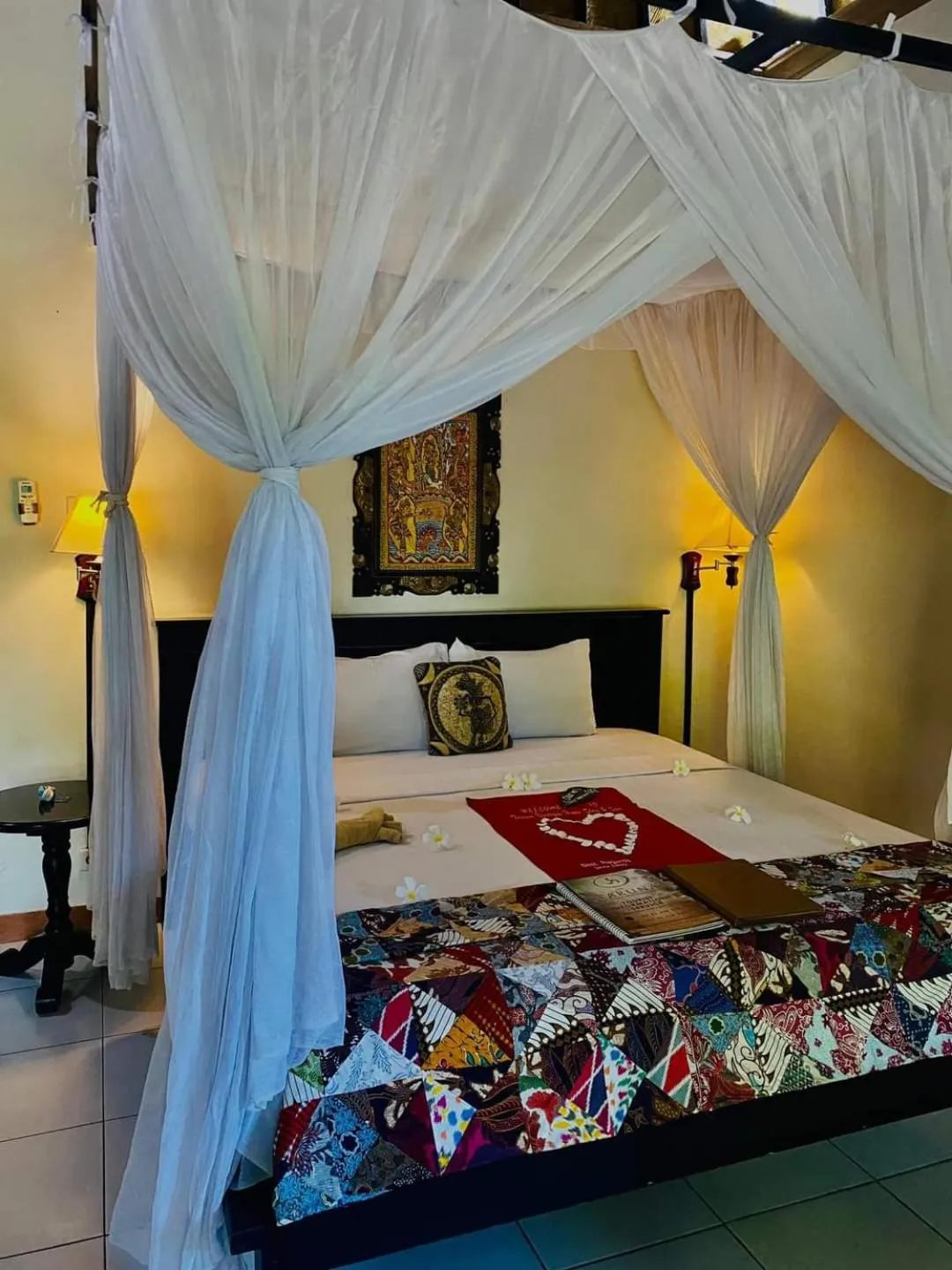 Bed in Taruna Boutique Homestay & Spa