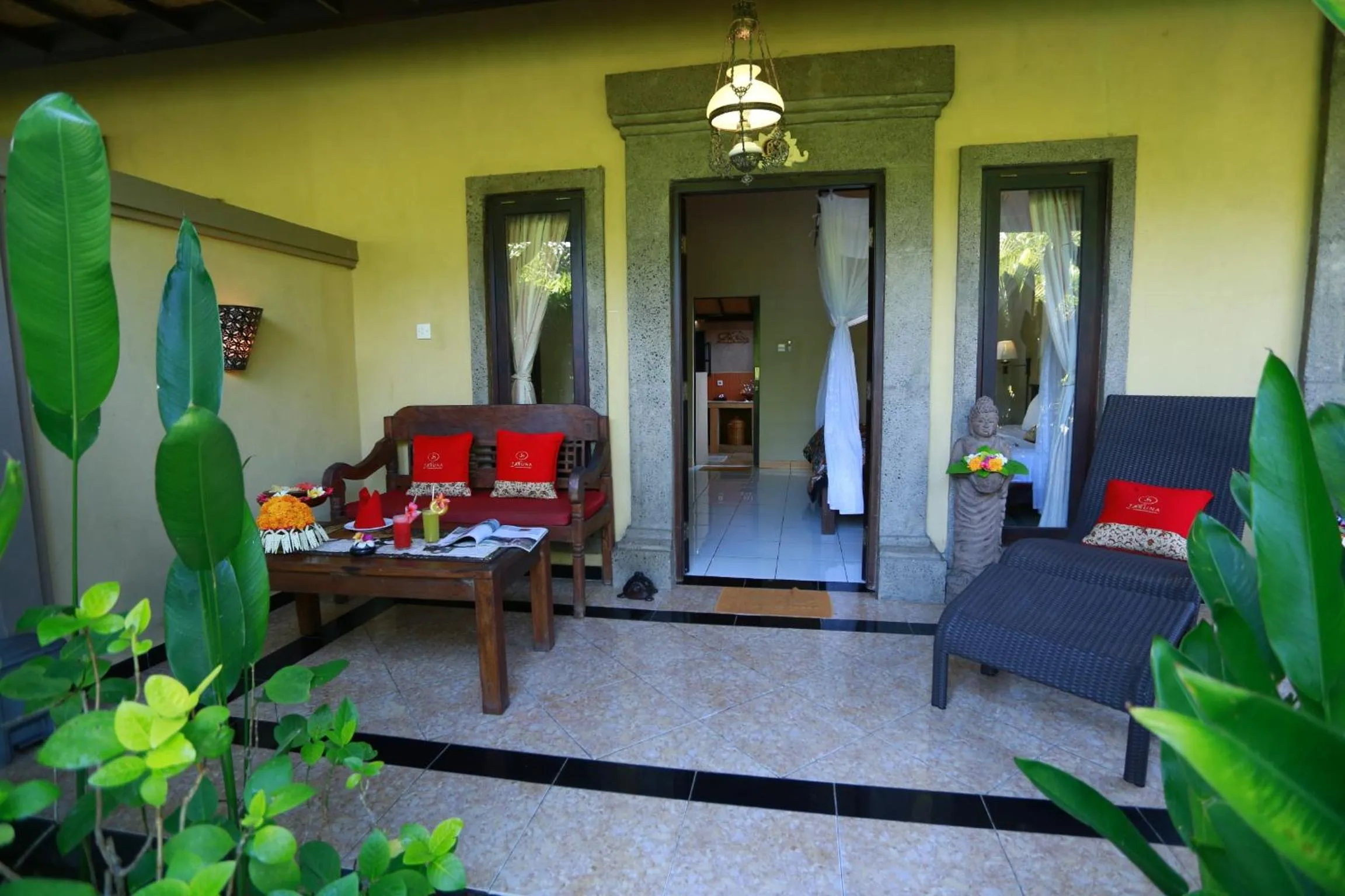 Balcony/Terrace in Taruna Boutique Homestay & Spa