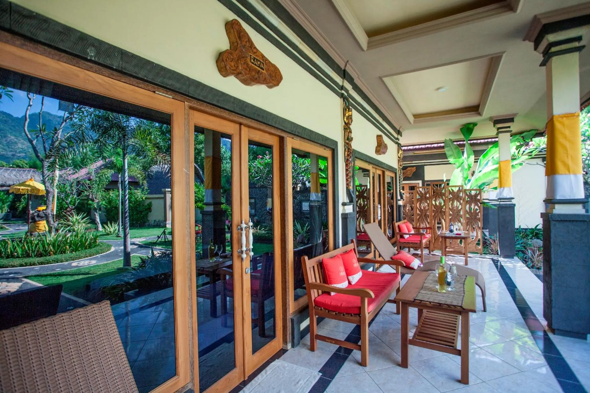 Balcony/Terrace in Taruna Boutique Homestay & Spa