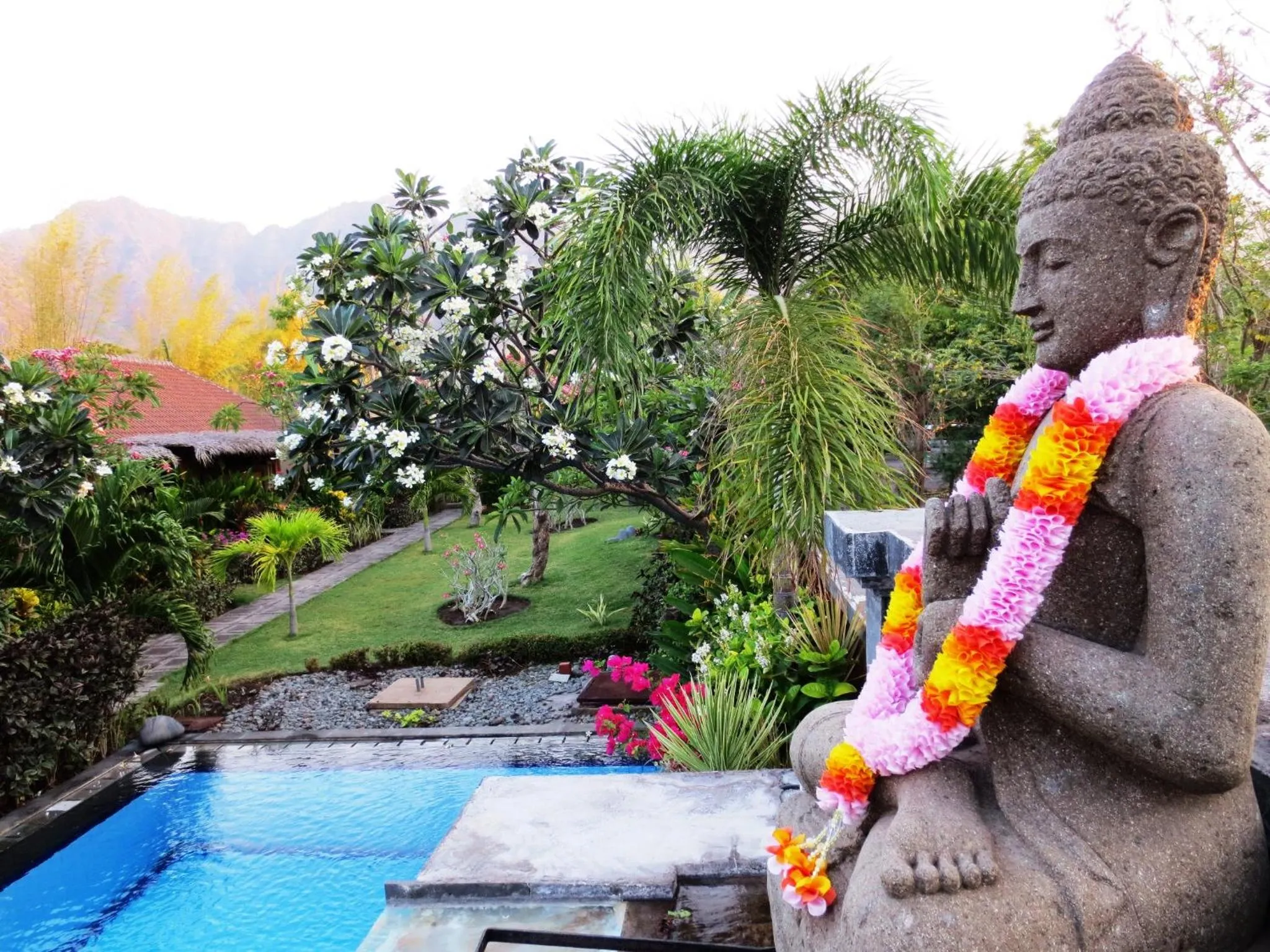 Swimming pool in Taruna Boutique Homestay & Spa