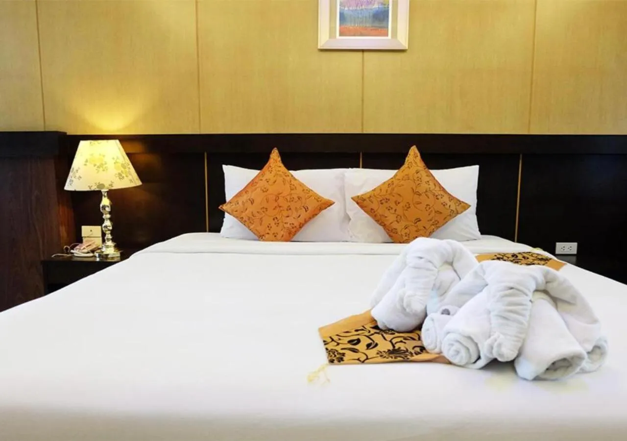 Bed in Grand Hill Resort and Spa