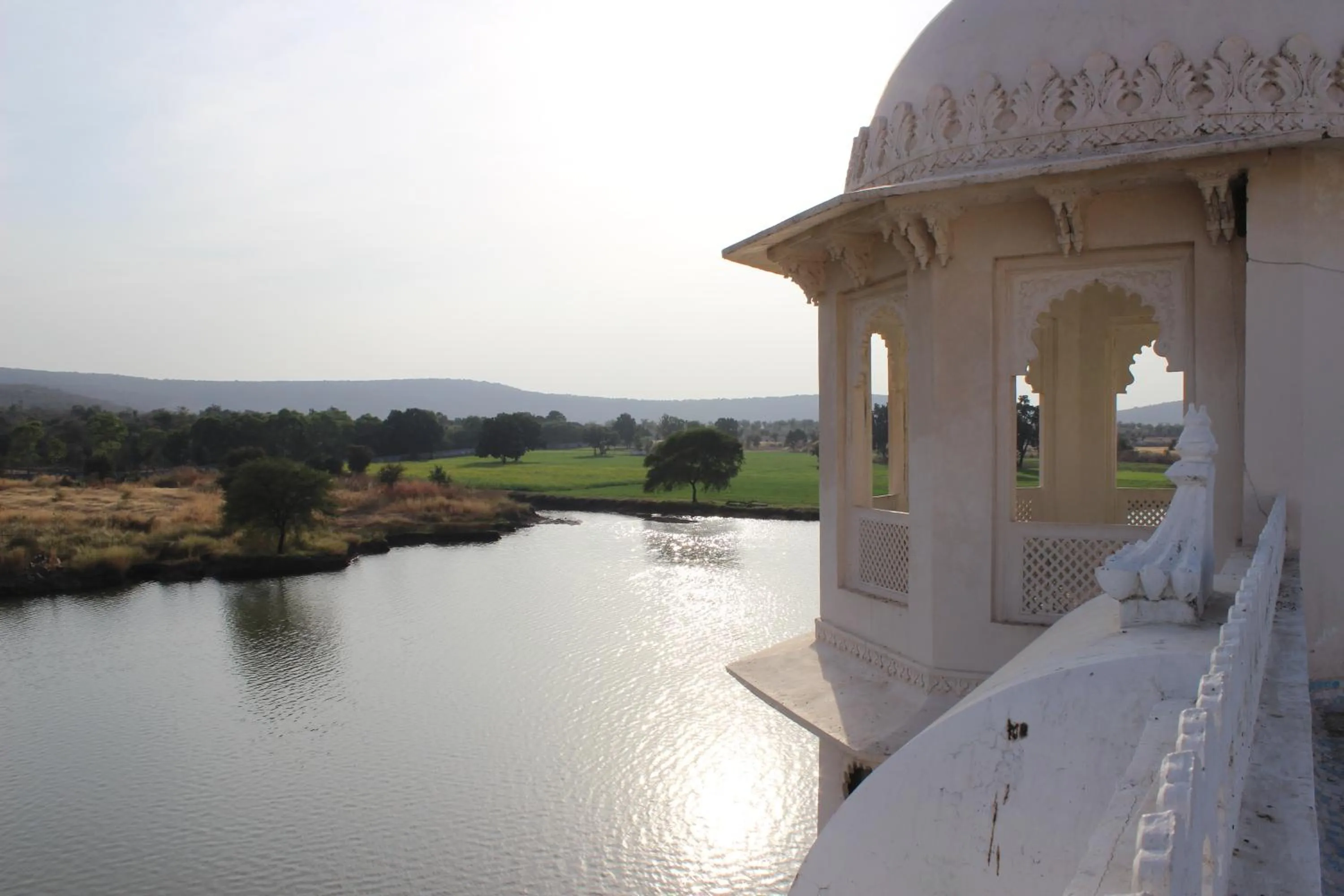 Lake view in jüSTa Lake Nahargarh Palace, Chittorgarh