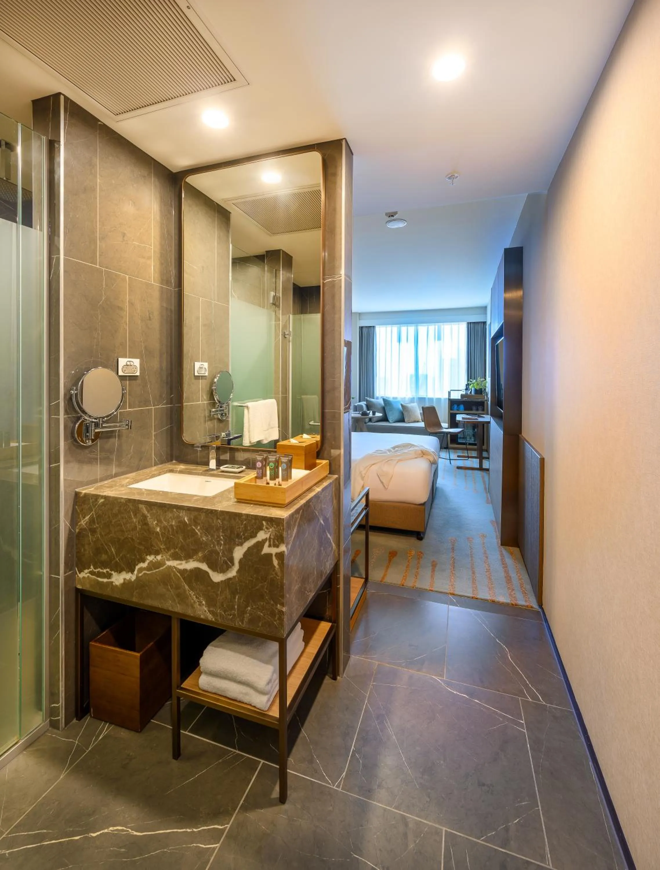 Bathroom in Novotel Melbourne Central