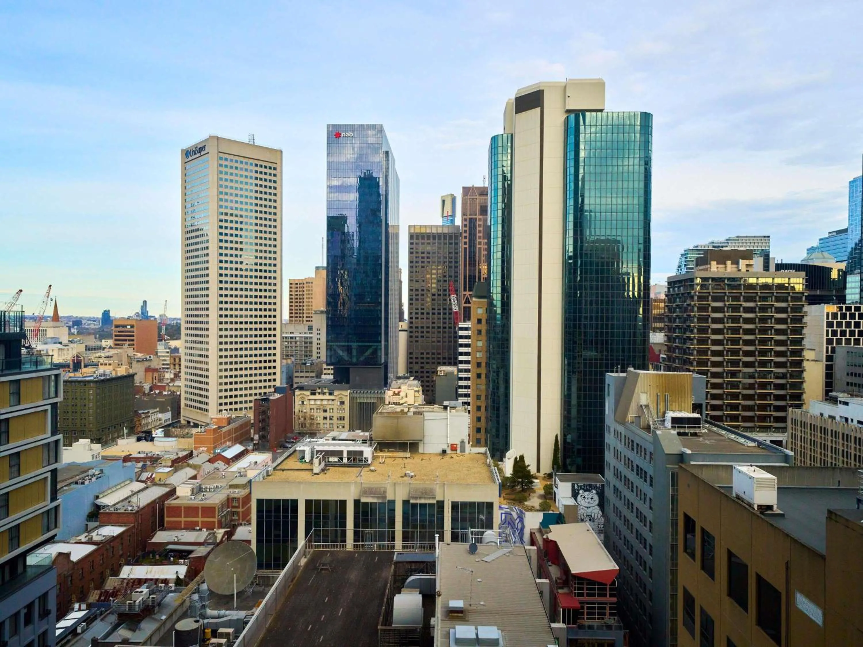 Property building in ibis Melbourne Central