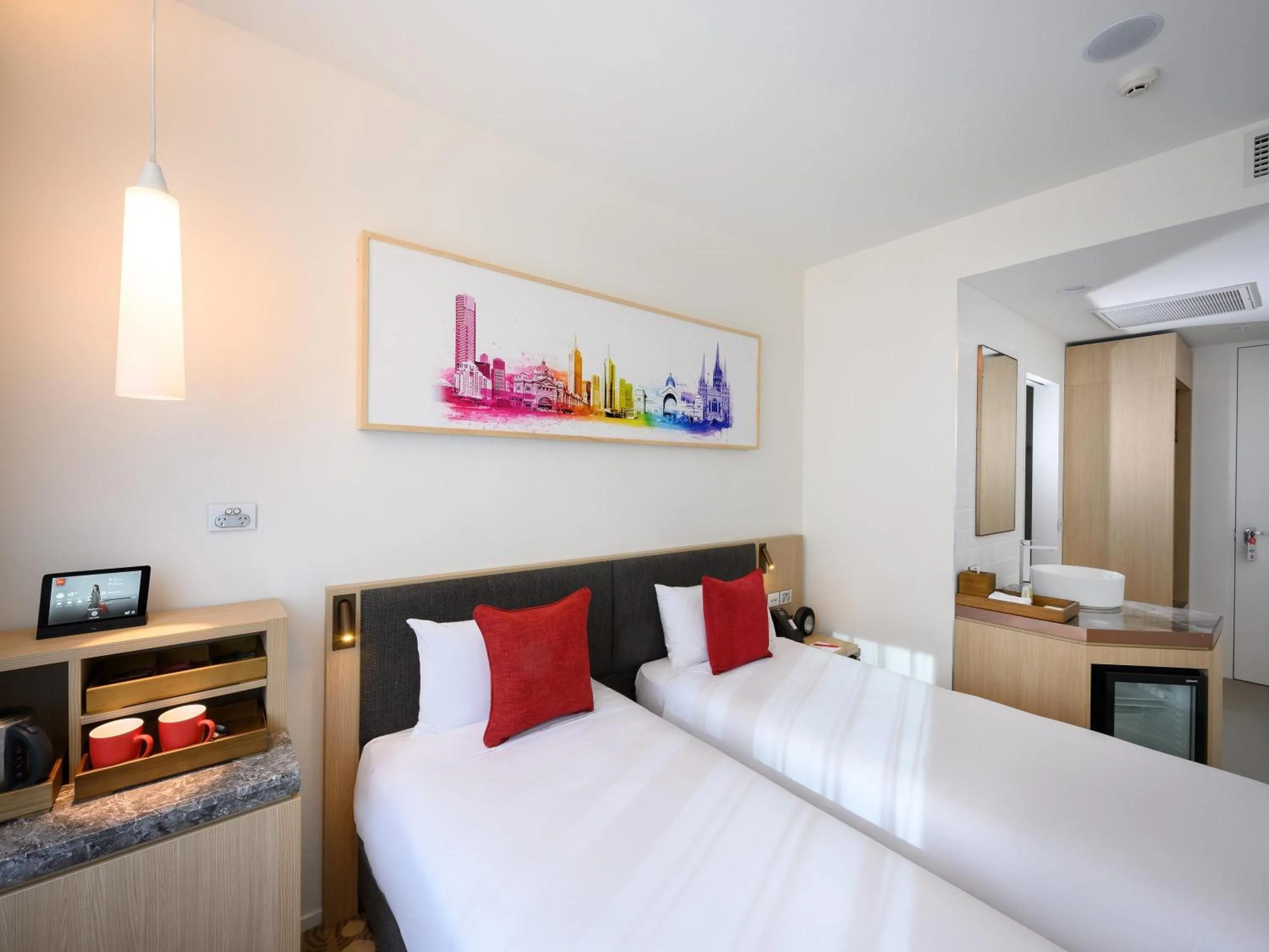 Bedroom, Bed in ibis Melbourne Central