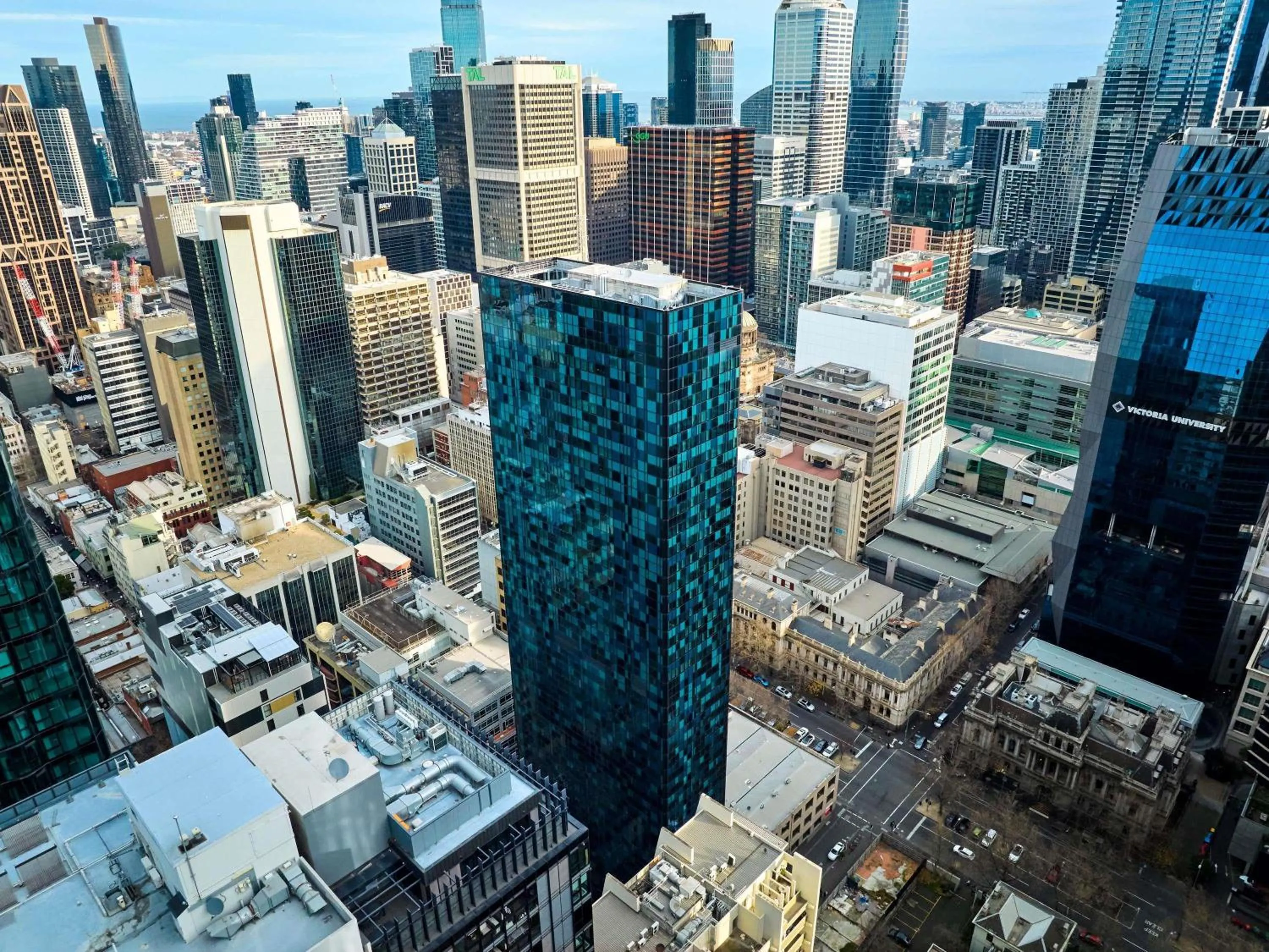 Property building in ibis Melbourne Central