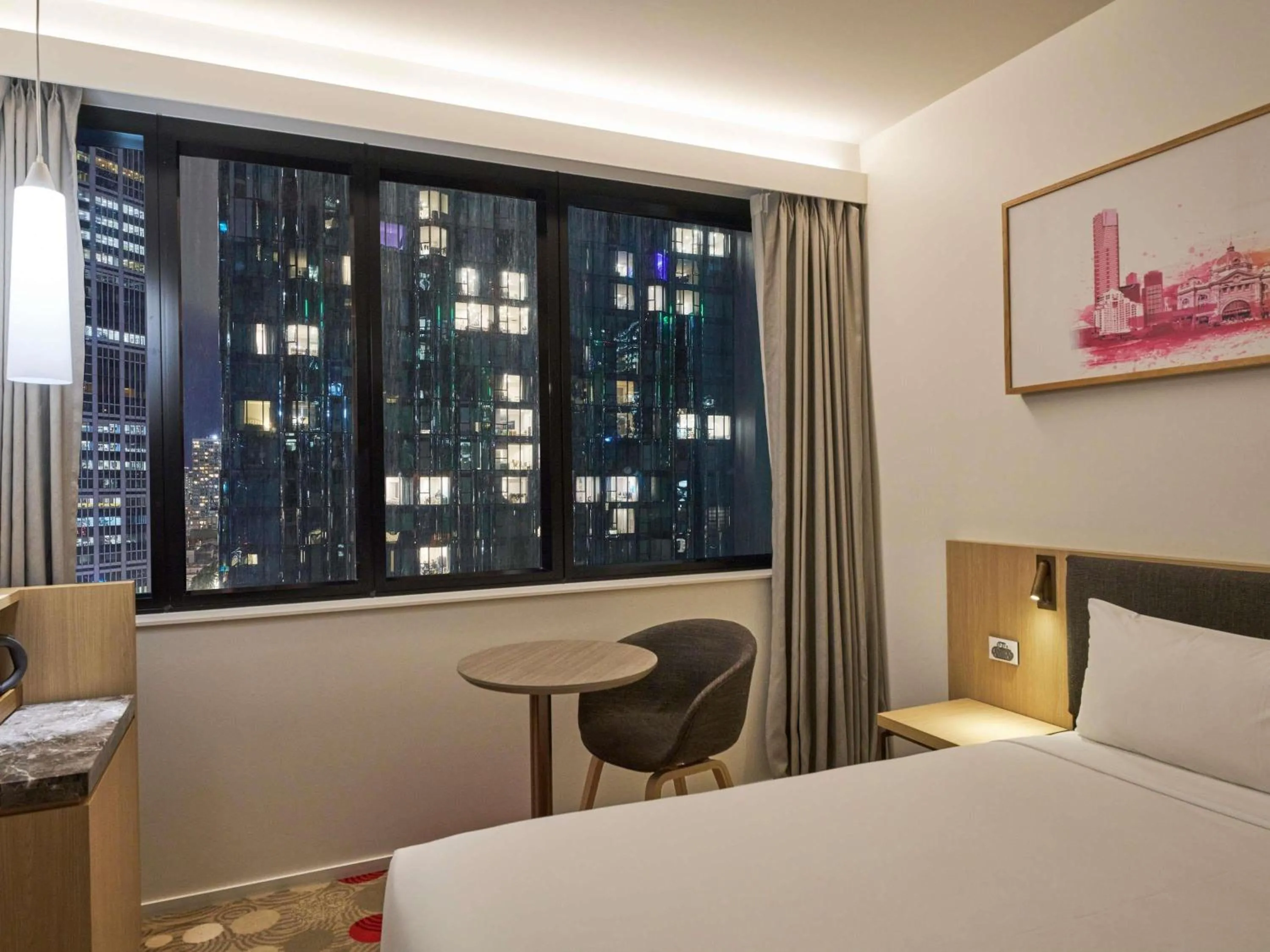 Bedroom, Bed in ibis Melbourne Central