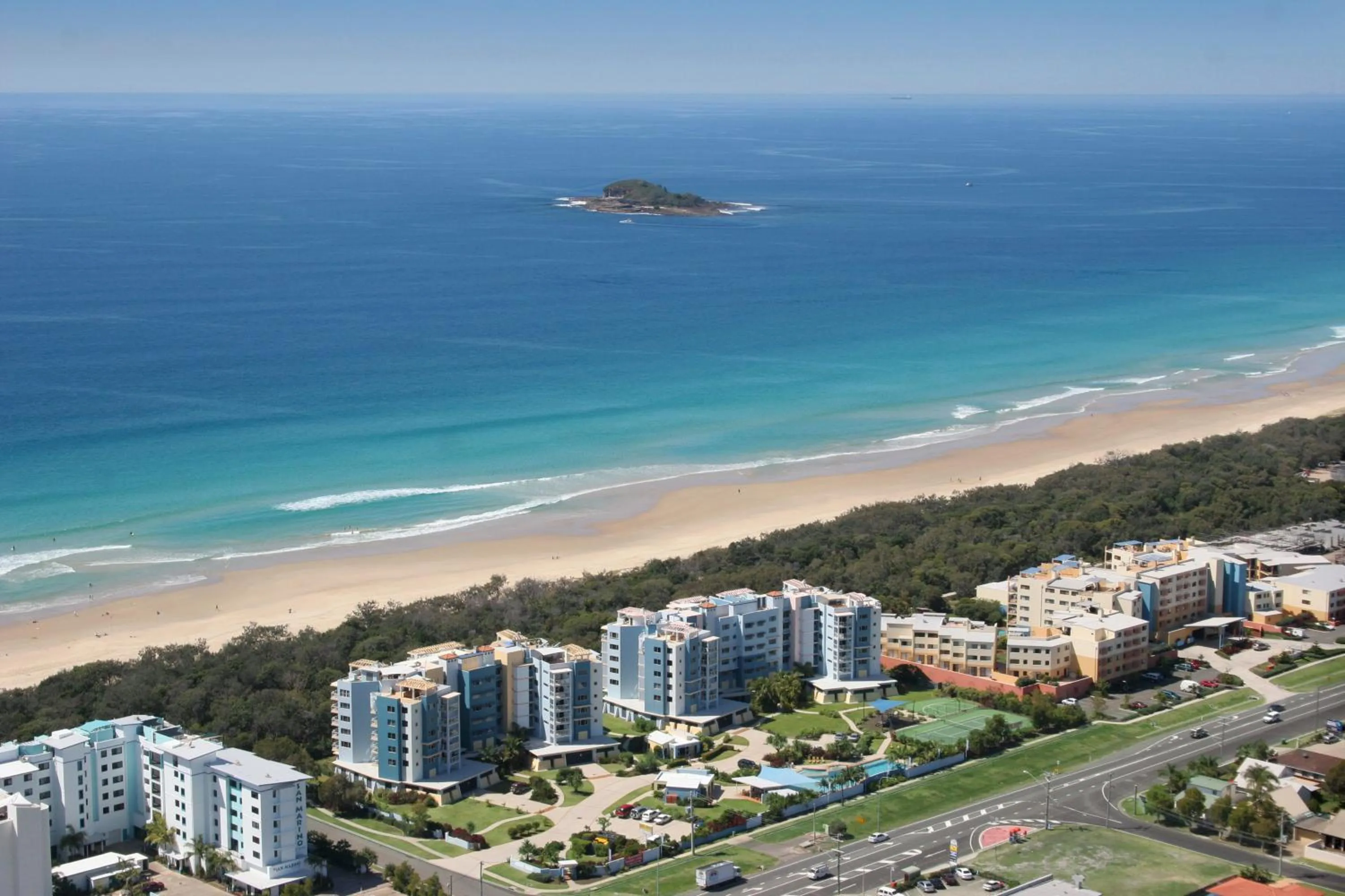 Bird's eye view in Atlantis Marcoola