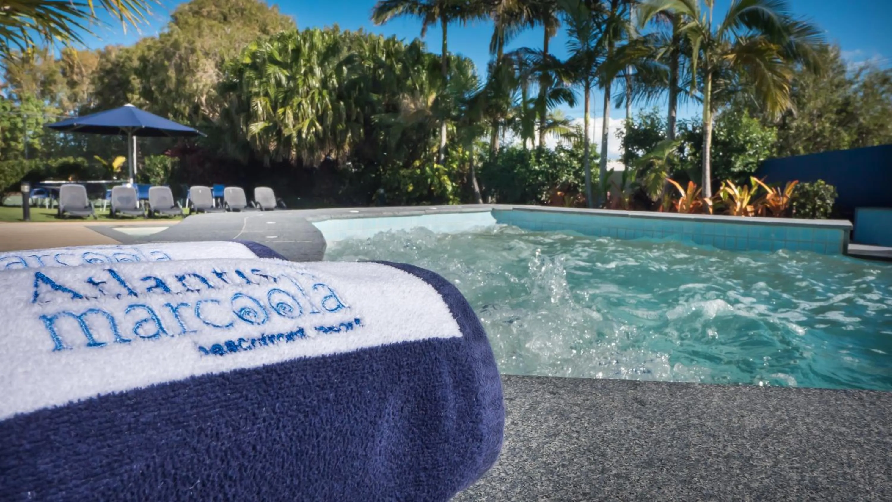 Hot Tub in Atlantis Marcoola