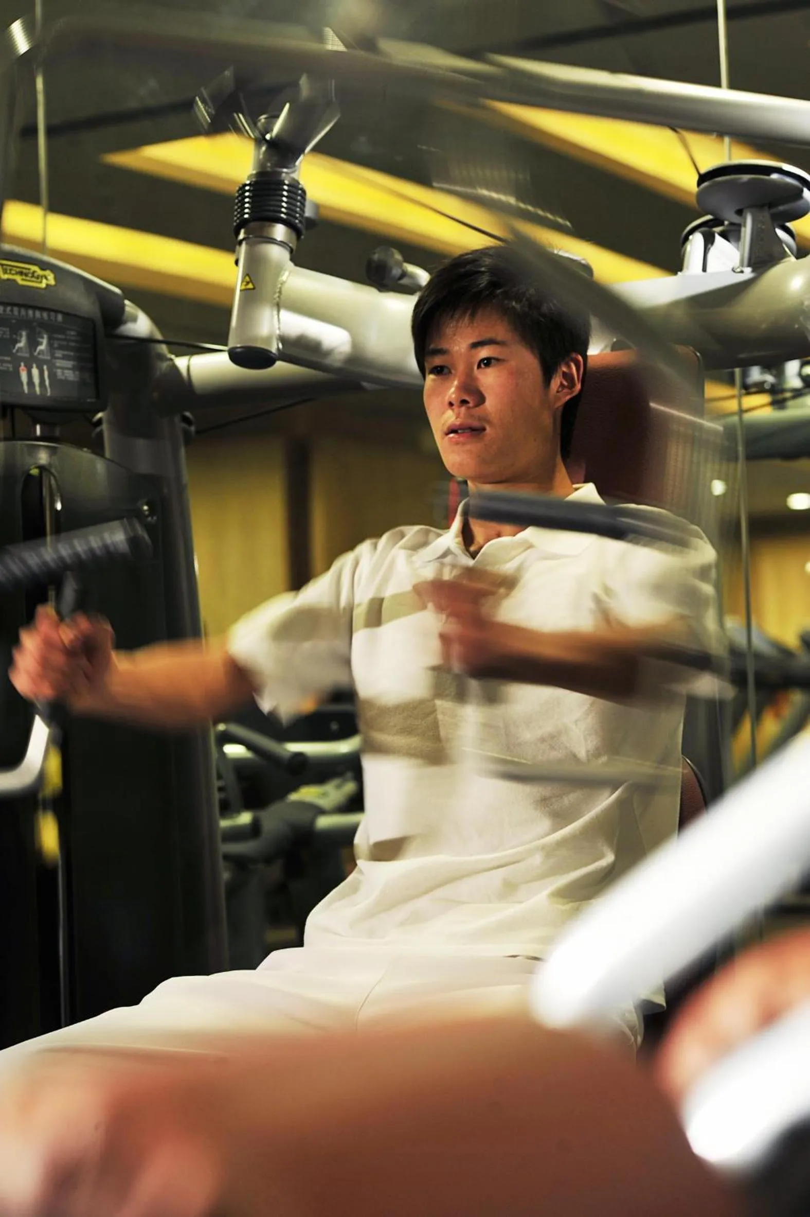 Fitness centre/facilities in Kempinski Hotel Yinchuan