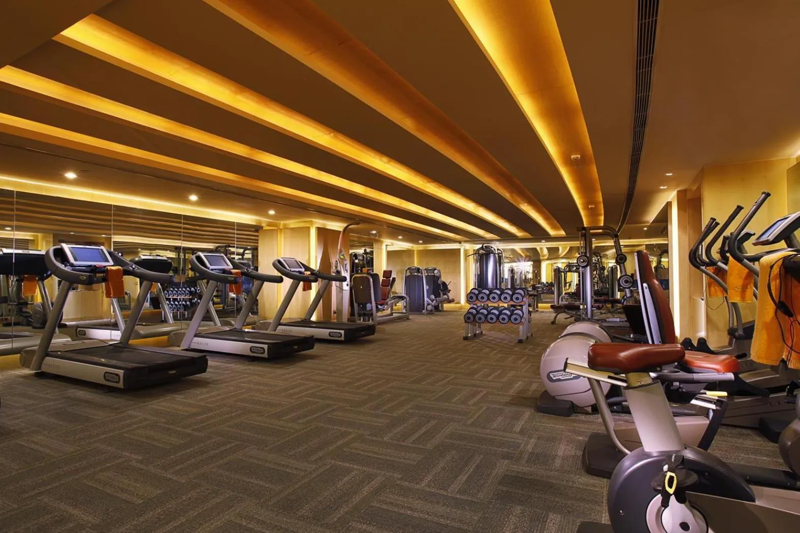 Fitness centre/facilities in Kempinski Hotel Yinchuan