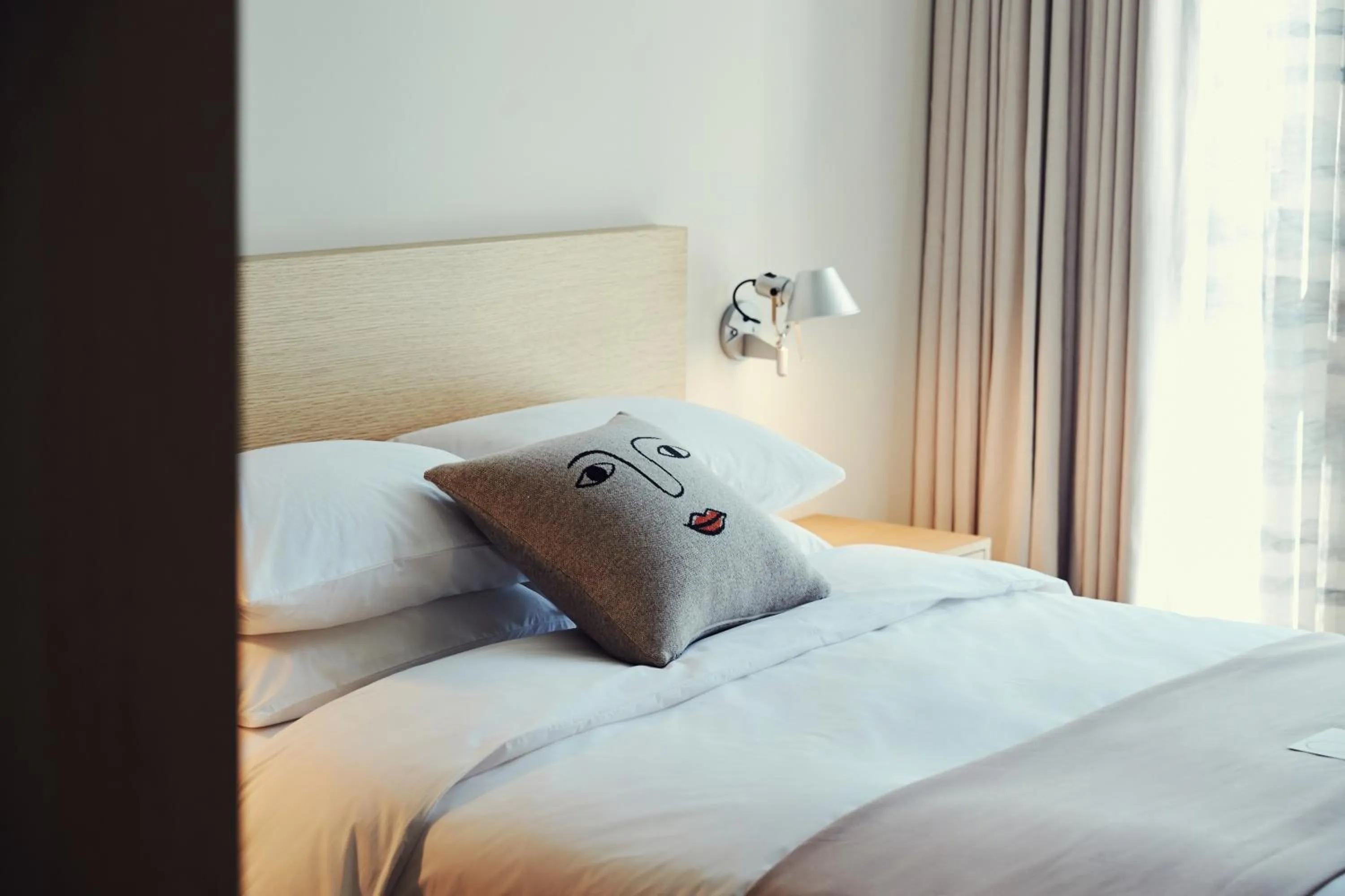 Bed in La Casa hotel Gwangmyeong