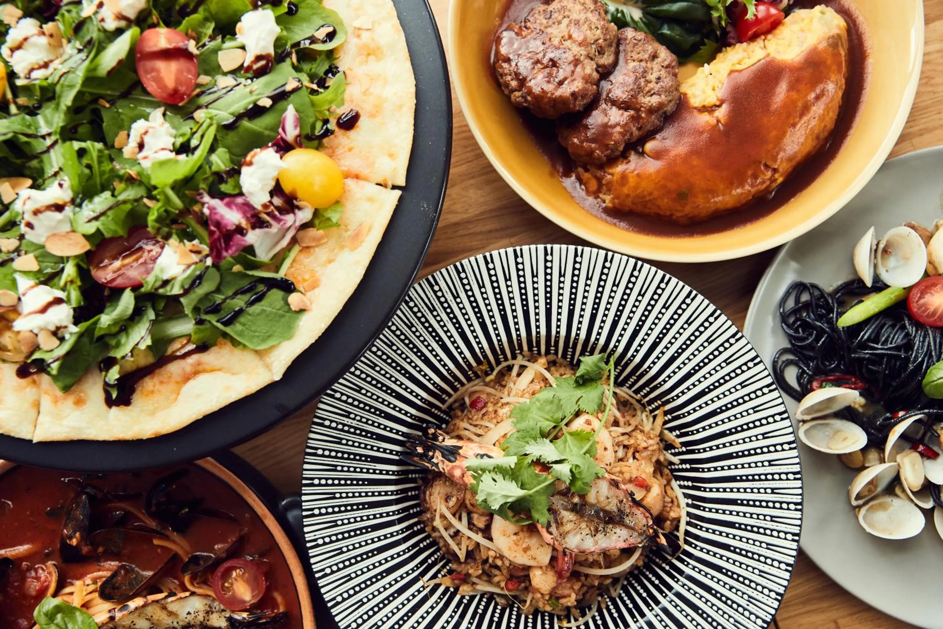 Food in La Casa hotel Gwangmyeong