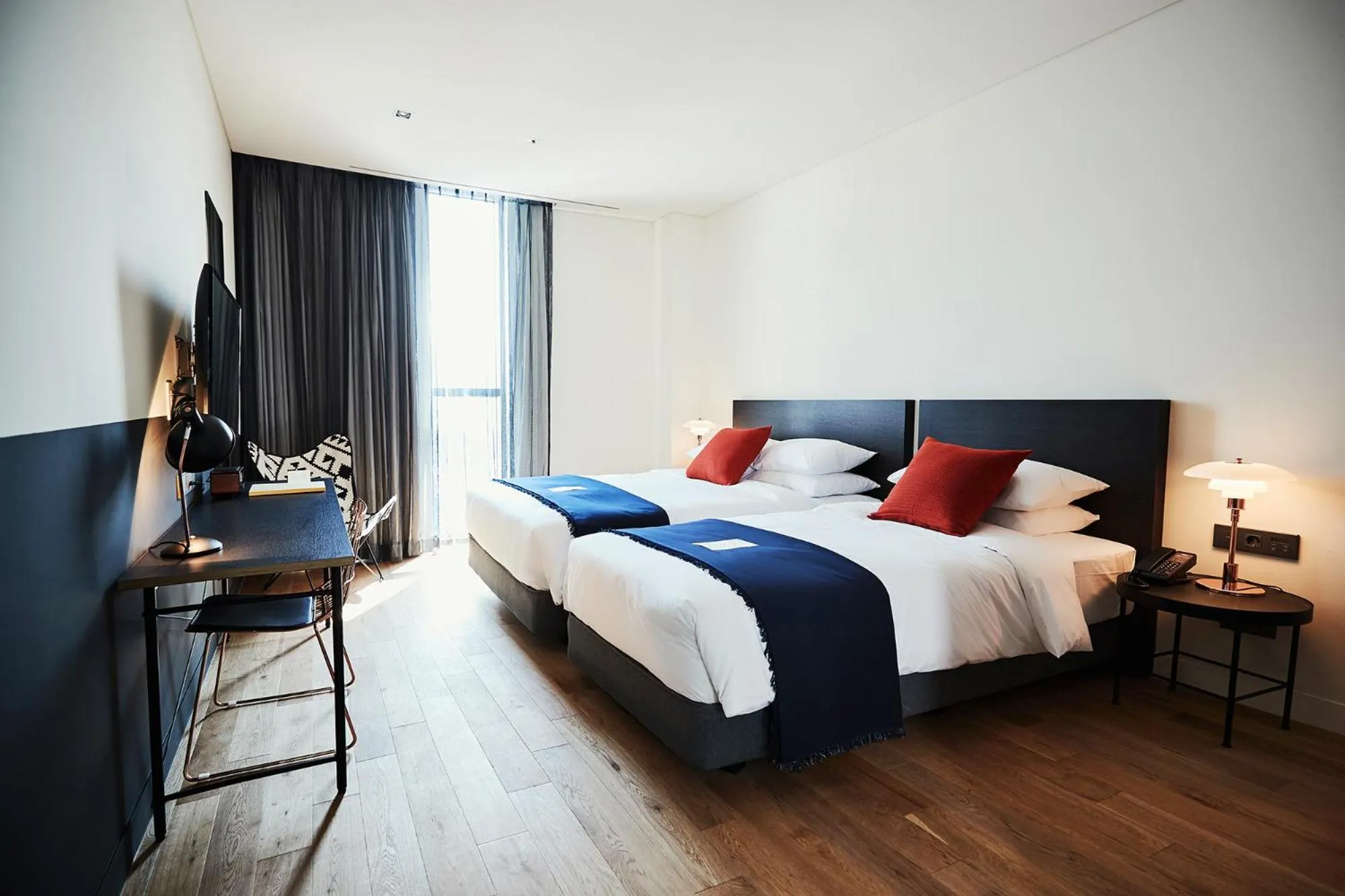 Bed in La Casa hotel Gwangmyeong