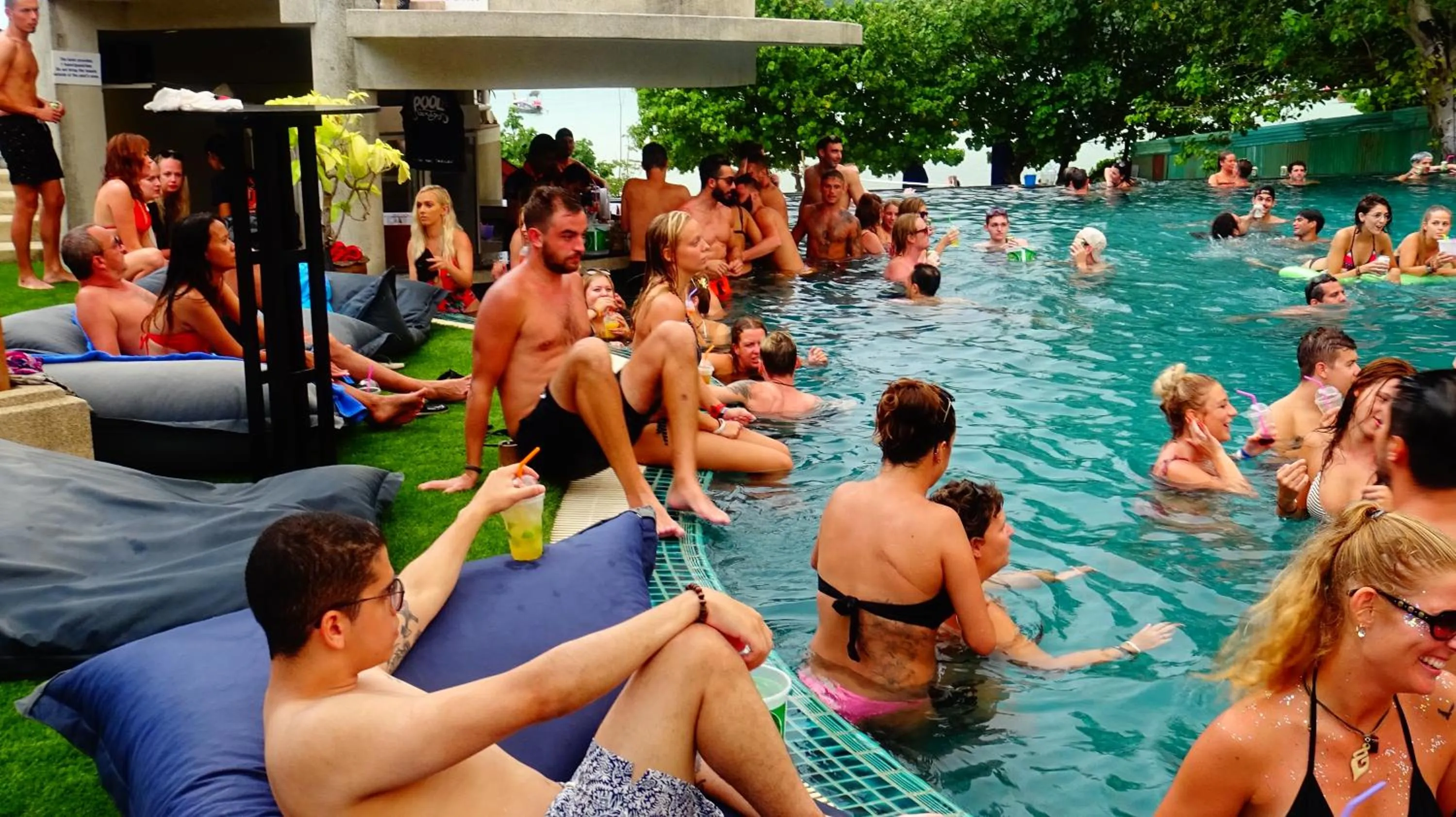 Pool view in PP Charlie Beach Resort