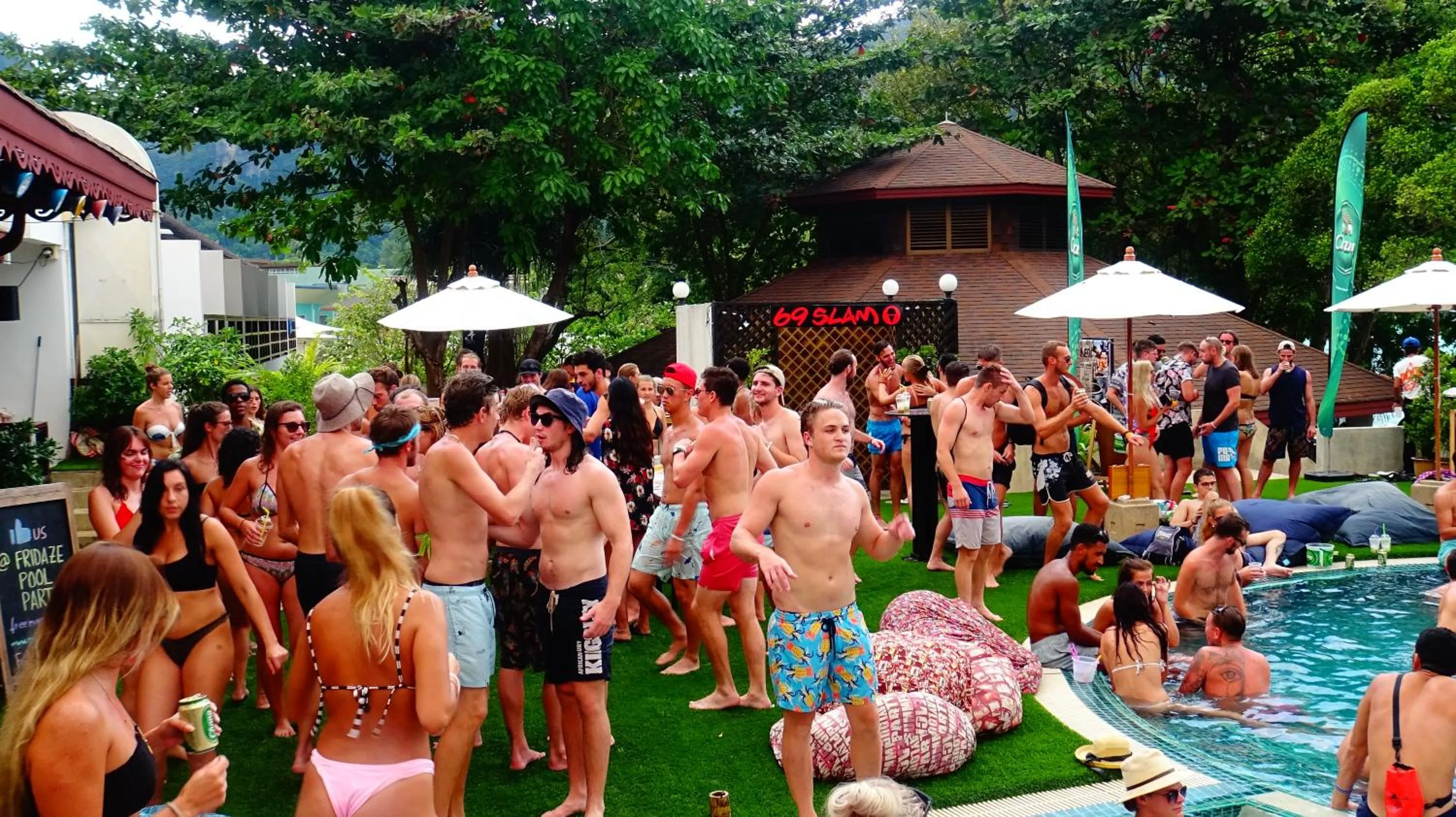 Pool view in PP Charlie Beach Resort