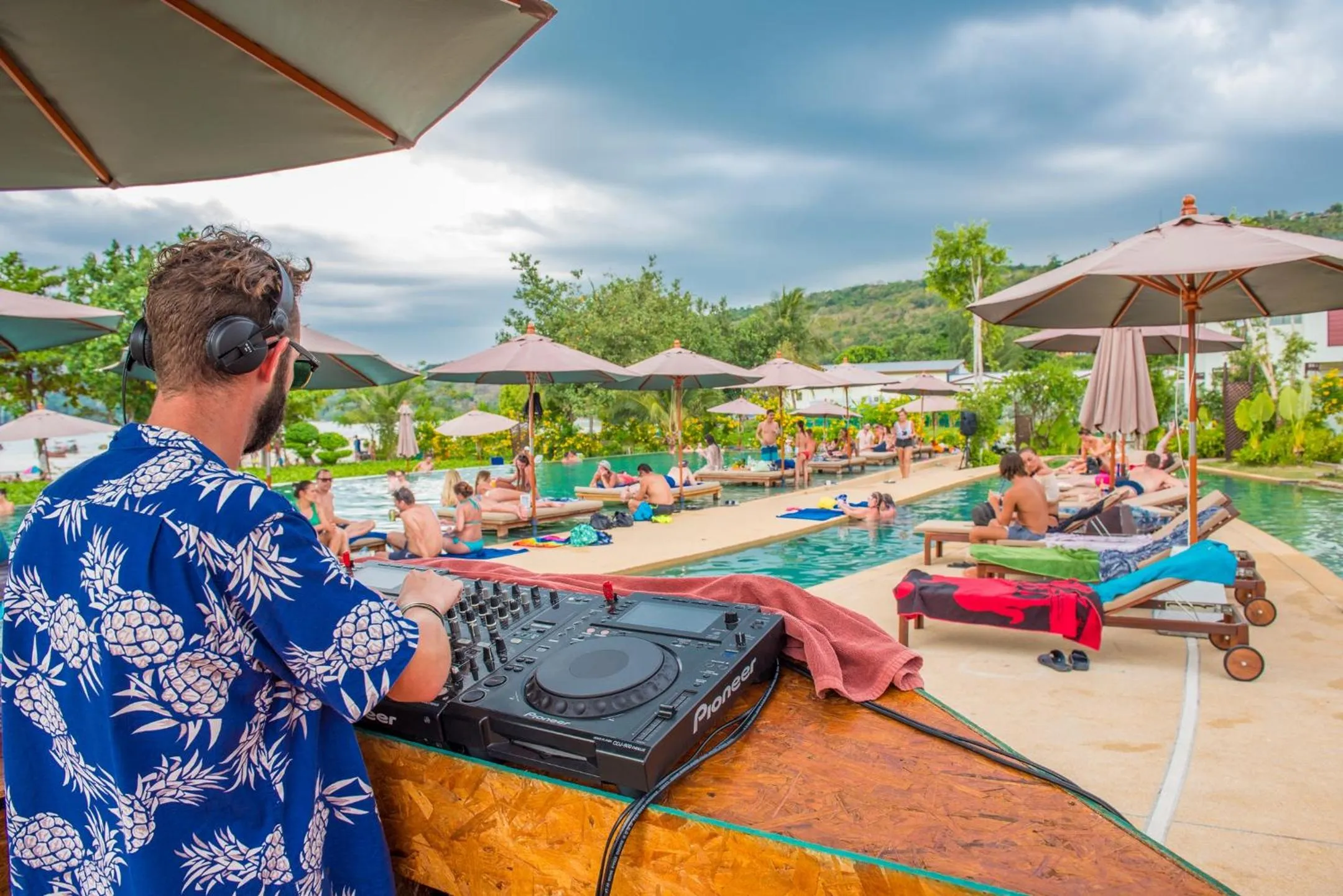 Pool view in PP Charlie Beach Resort
