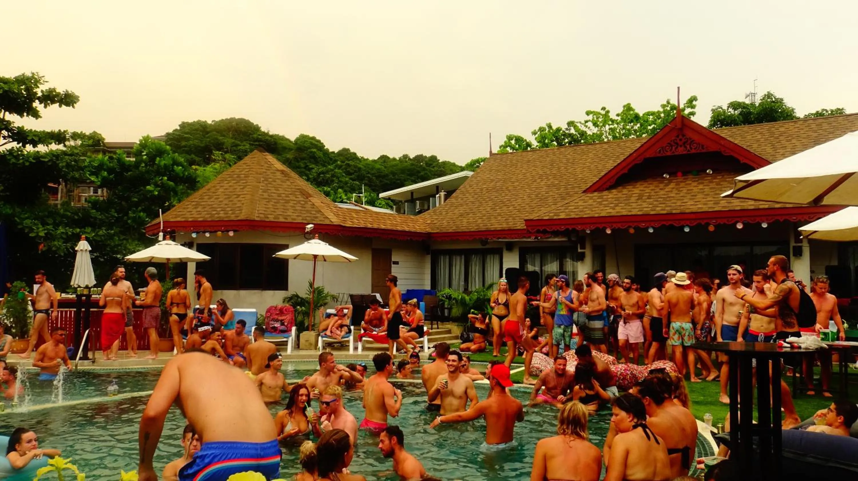 Pool view in PP Charlie Beach Resort